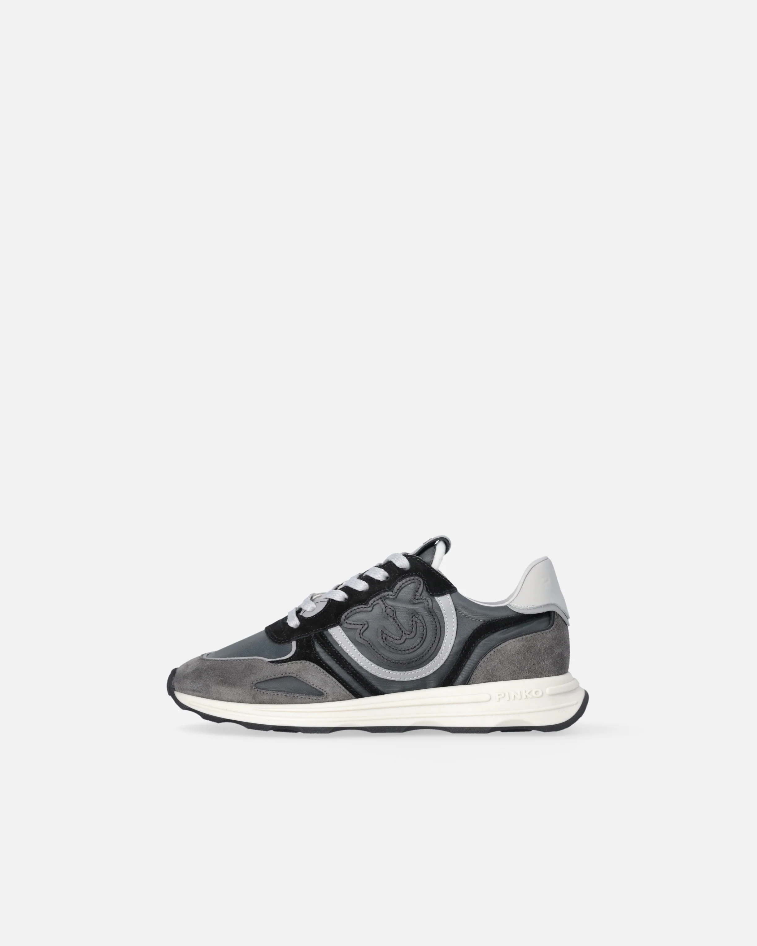 Scarpe da ginnastica in suede con logo - Image 5