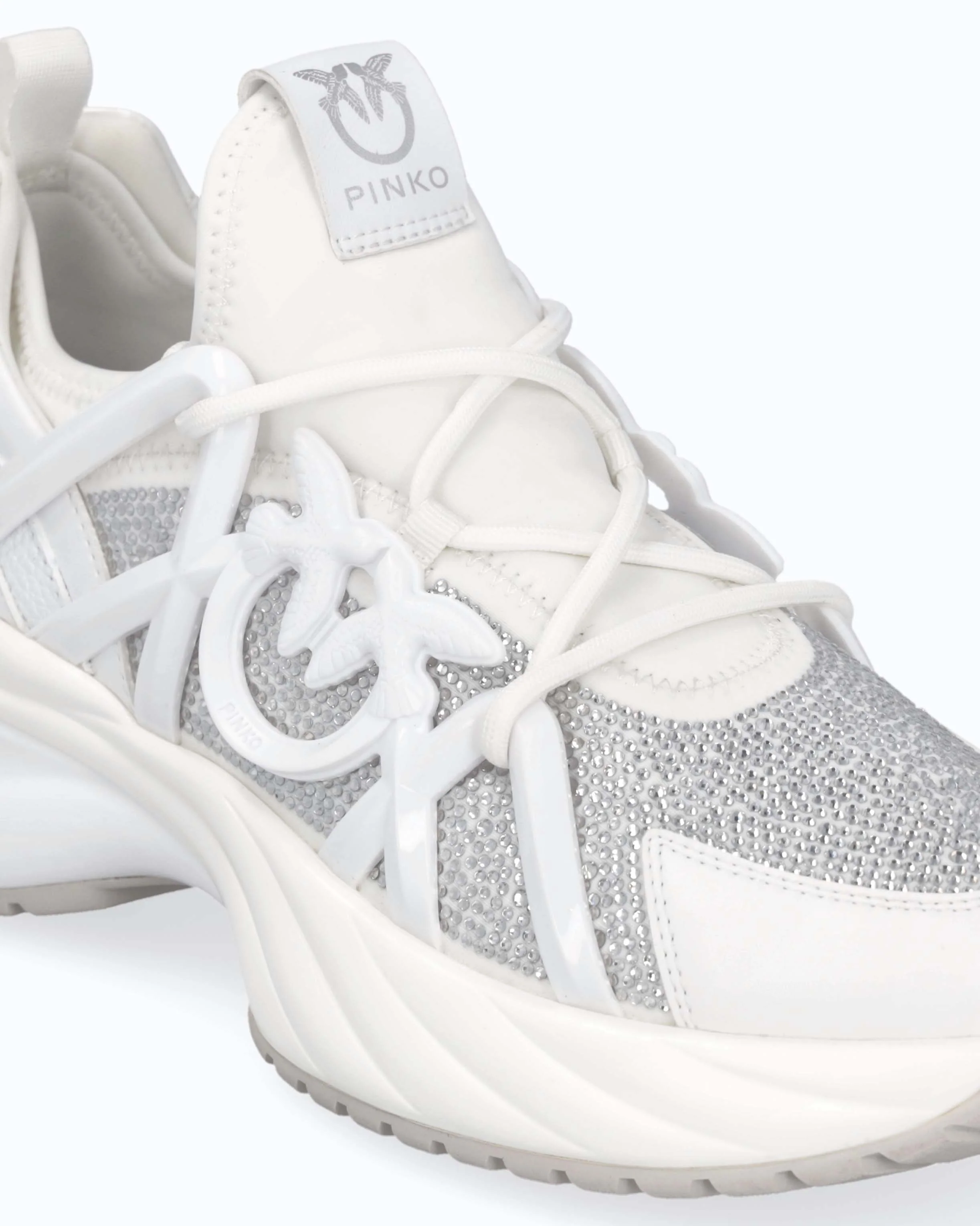 Scarpe sneakers Ariel con cristalli - Image 4