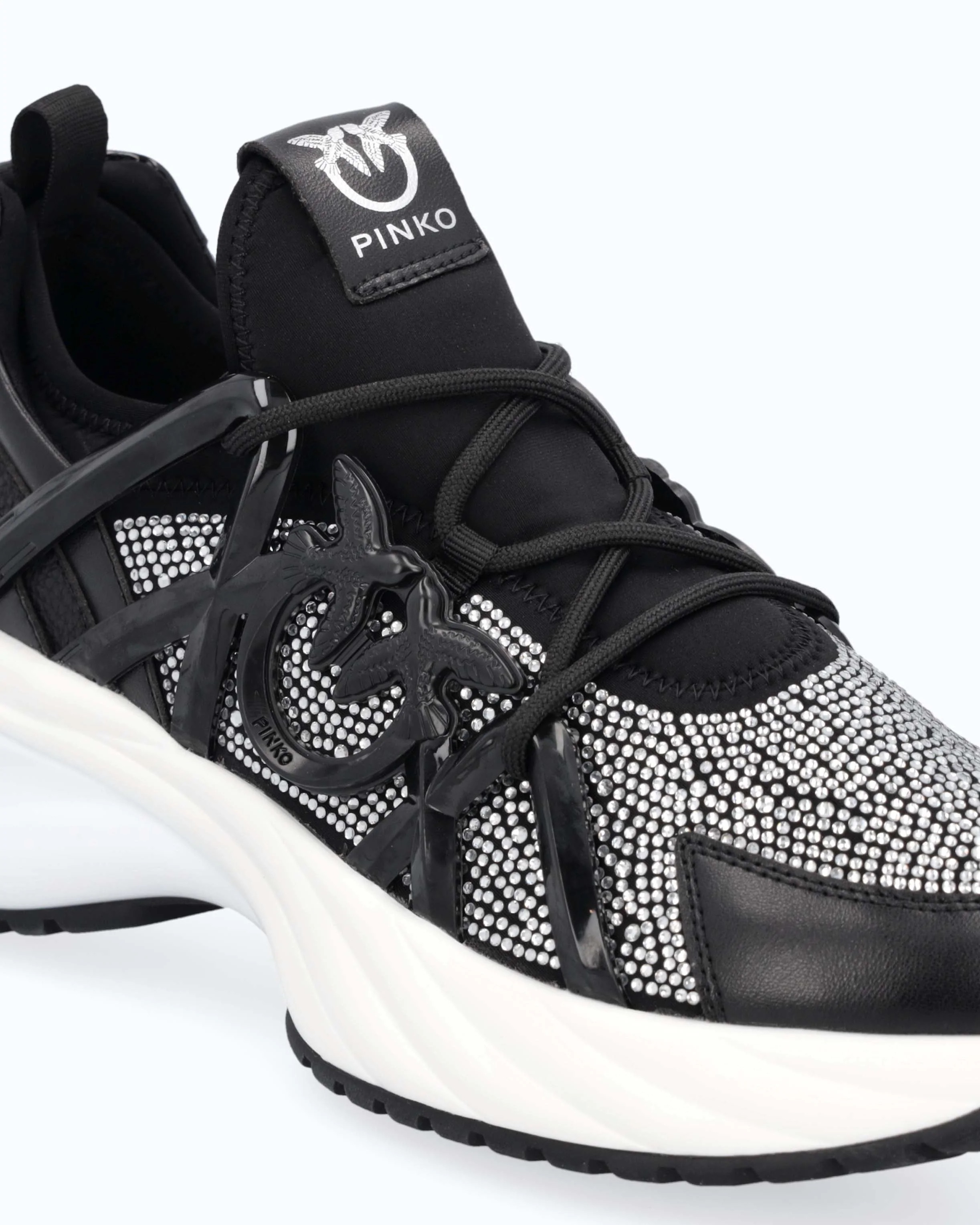 Scarpe sneakers Ariel con cristalli - Image 4