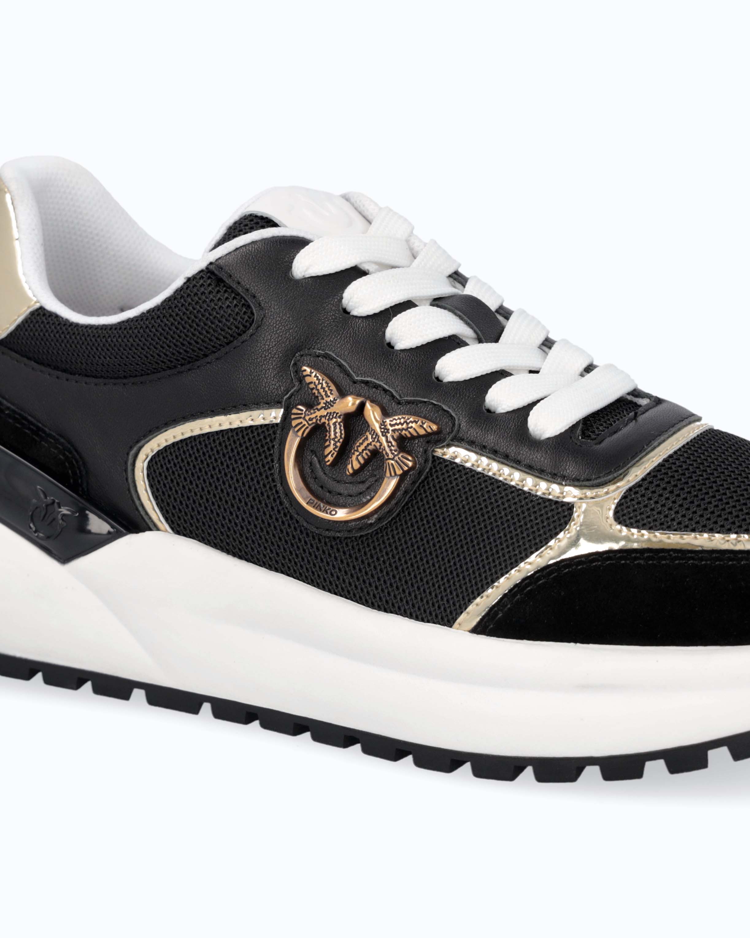 Scarpe sneakers con logo e dettagli specchiato - Image 4