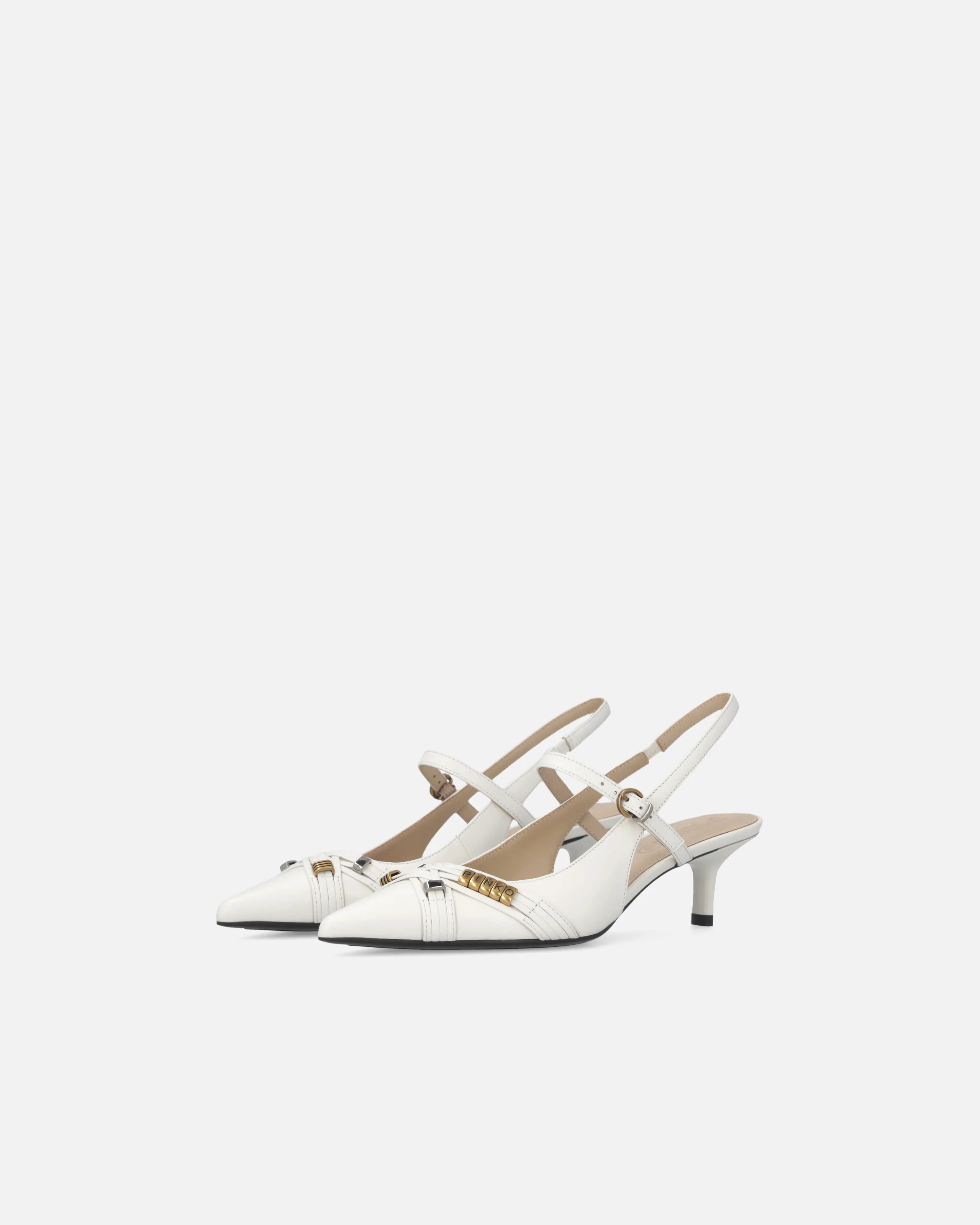 Slingback con cinturini e applicazioni gioiello - Image 6