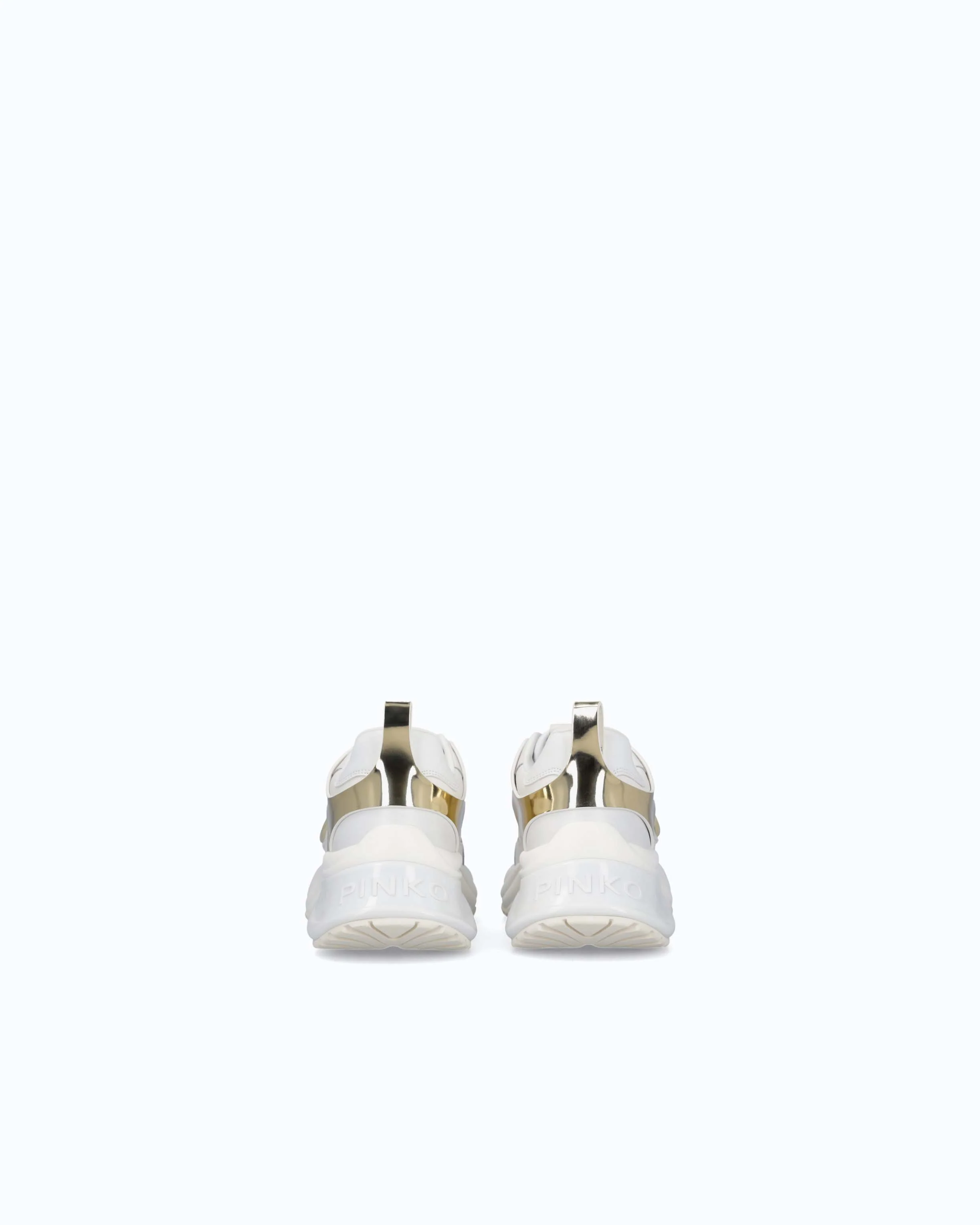 Sneakers Ariel effetto pelle con dettagli specchio - Image 8