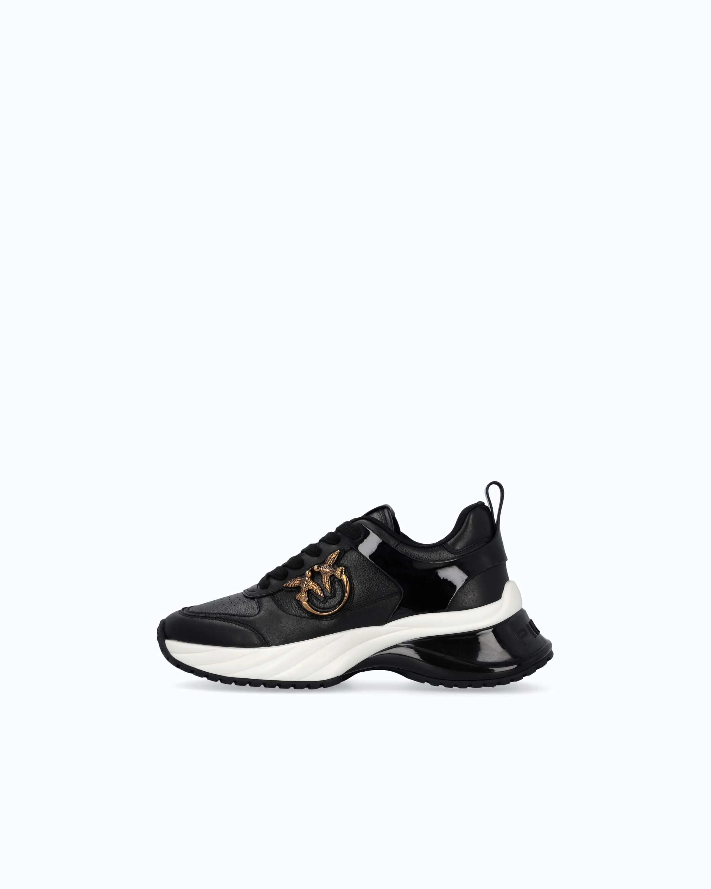 Sneakers Ariel effetto pelle con dettagli specchio - Image 5