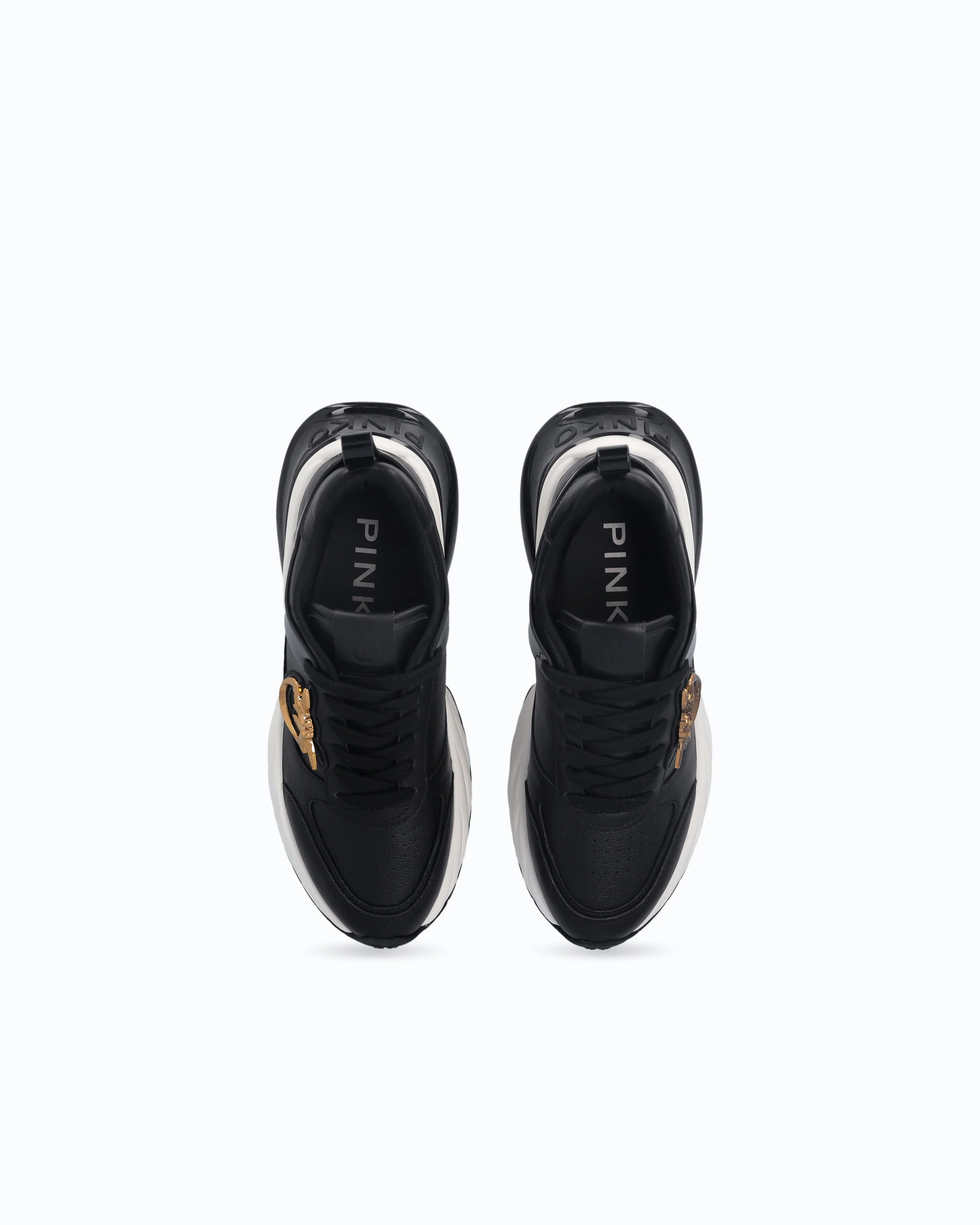Sneakers Ariel effetto pelle con dettagli specchio - Image 9