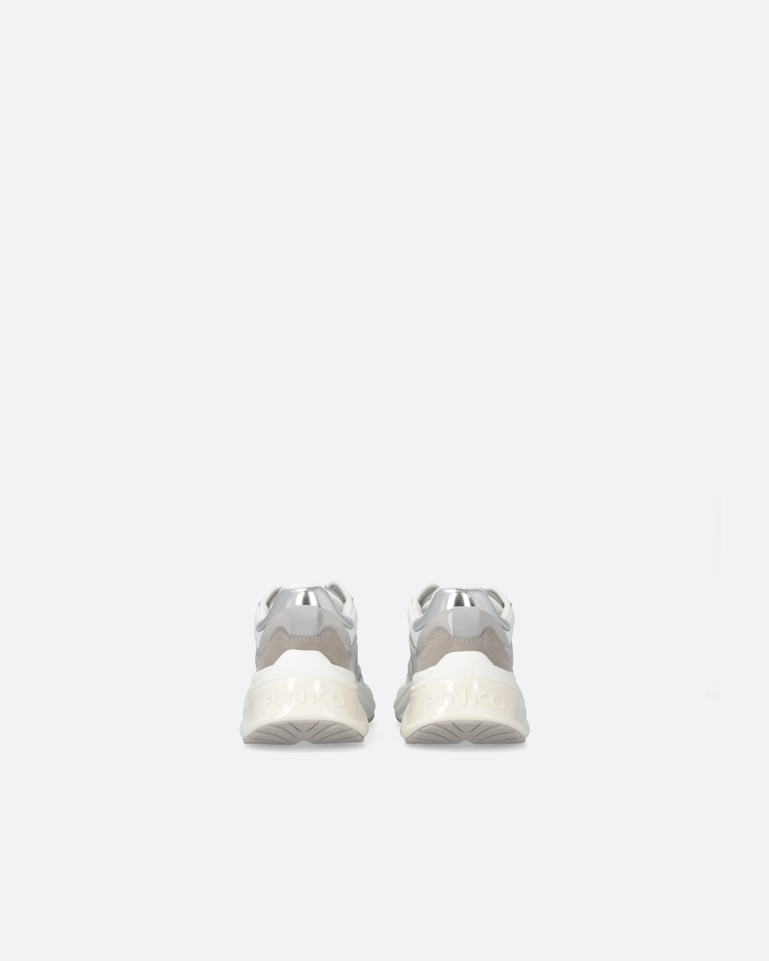 Sneakers con inserti laminati e logo Love Birds - Image 8