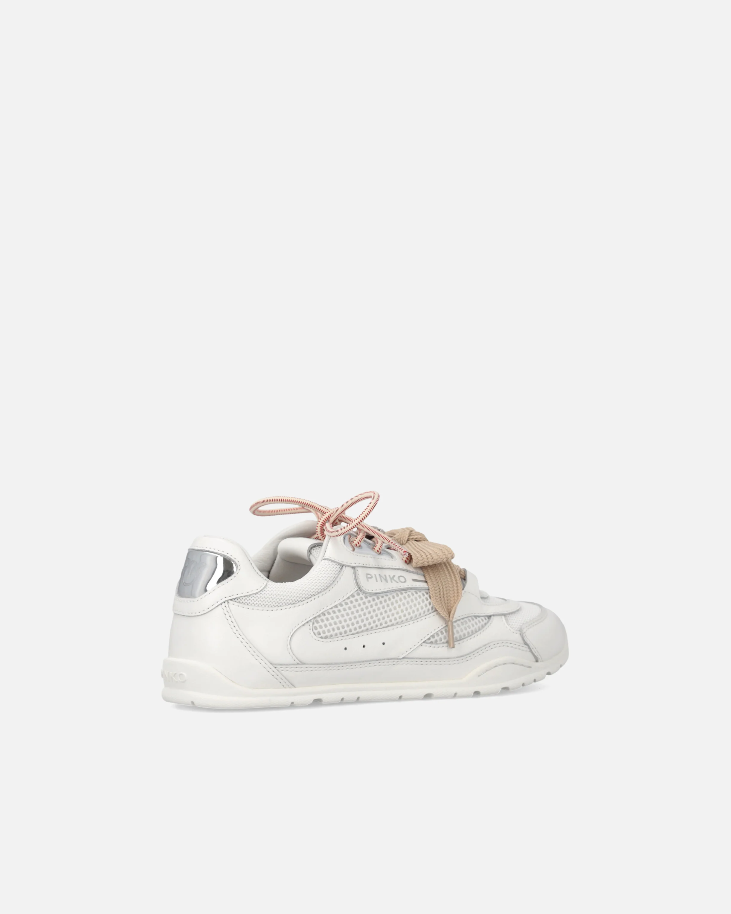 Sneakers con lacci doppi, cristallo e charm - Image 3