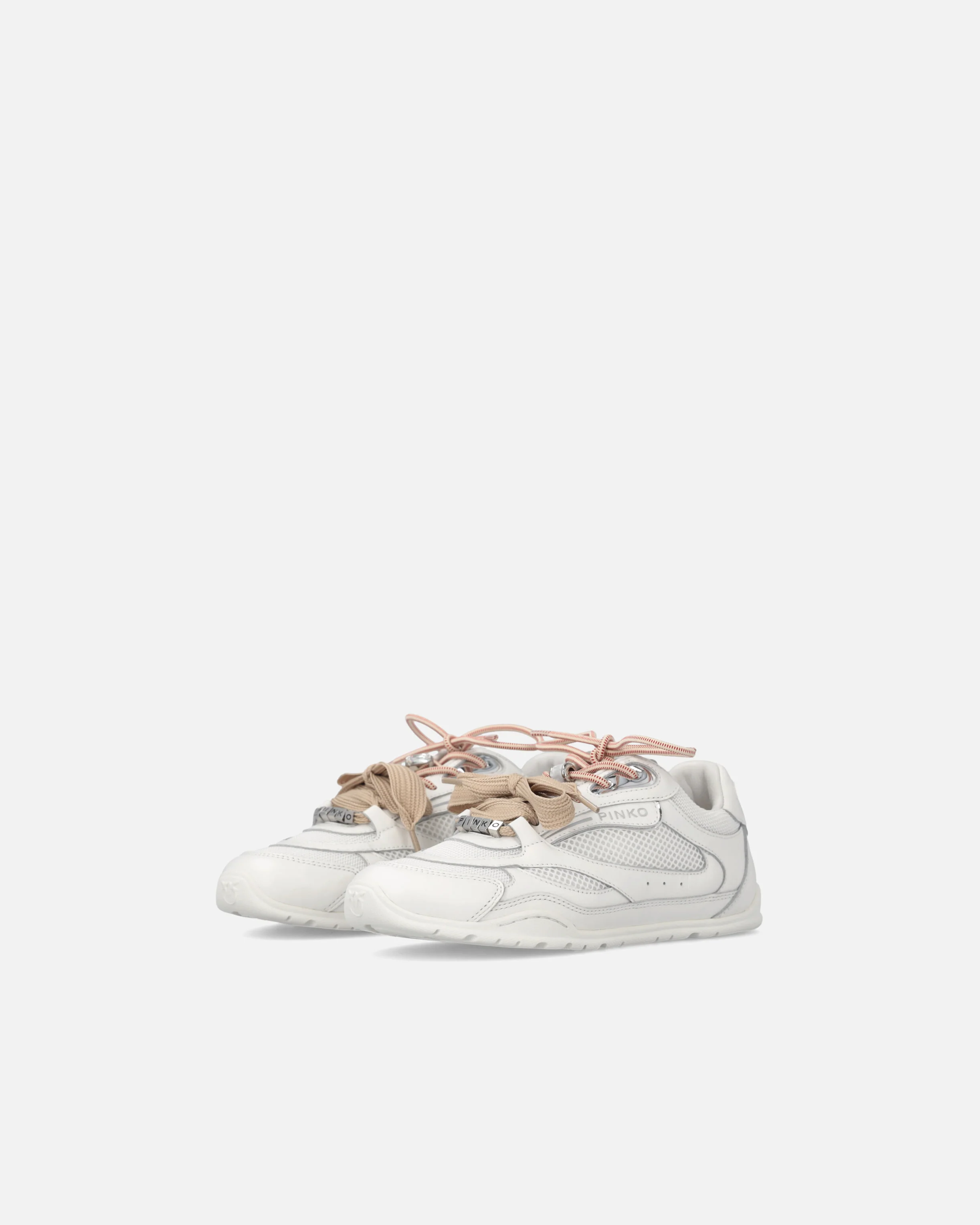 Sneakers con lacci doppi, cristallo e charm - Image 6
