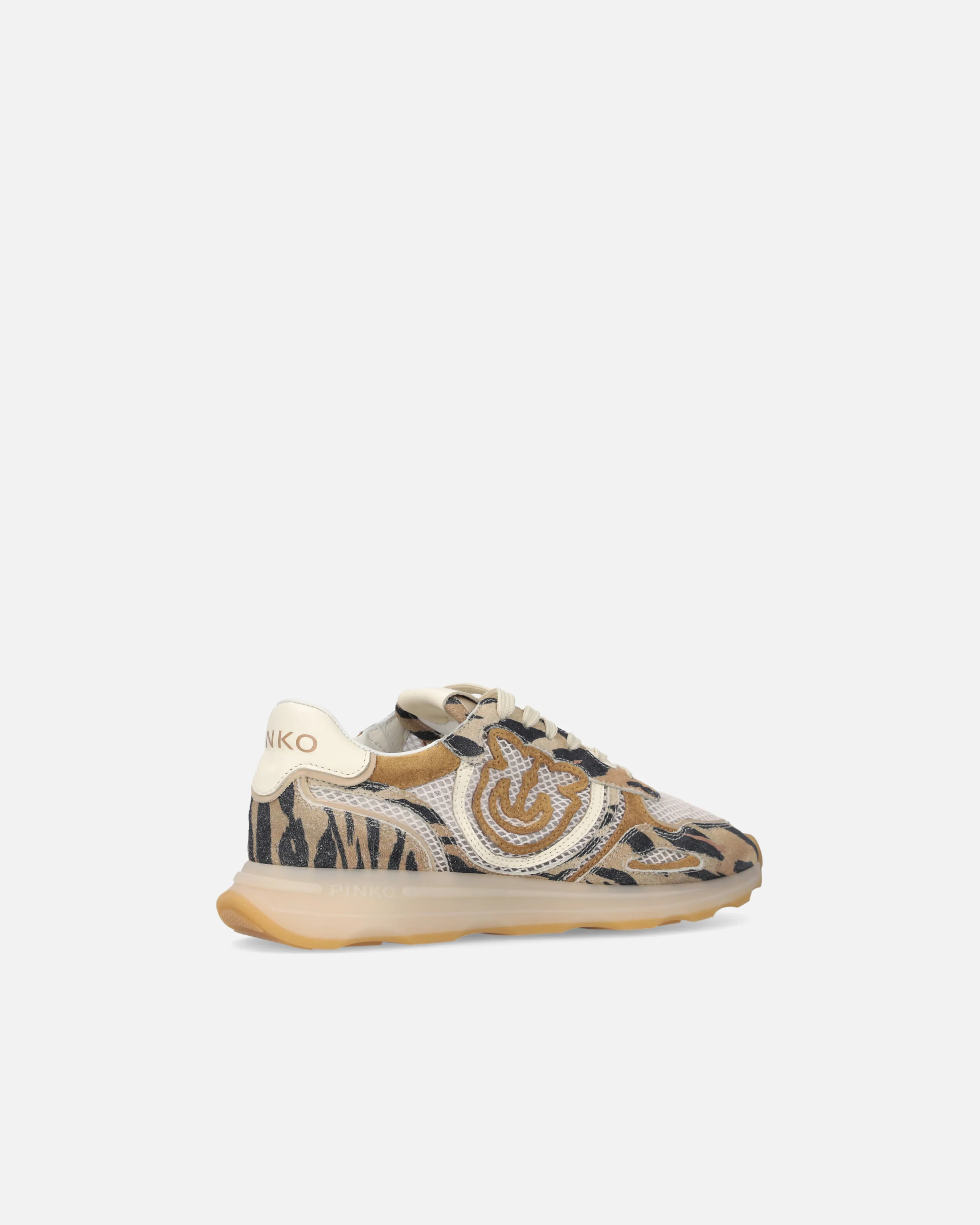 Sneakers con logo Love Birds e stampa animalier - Image 3