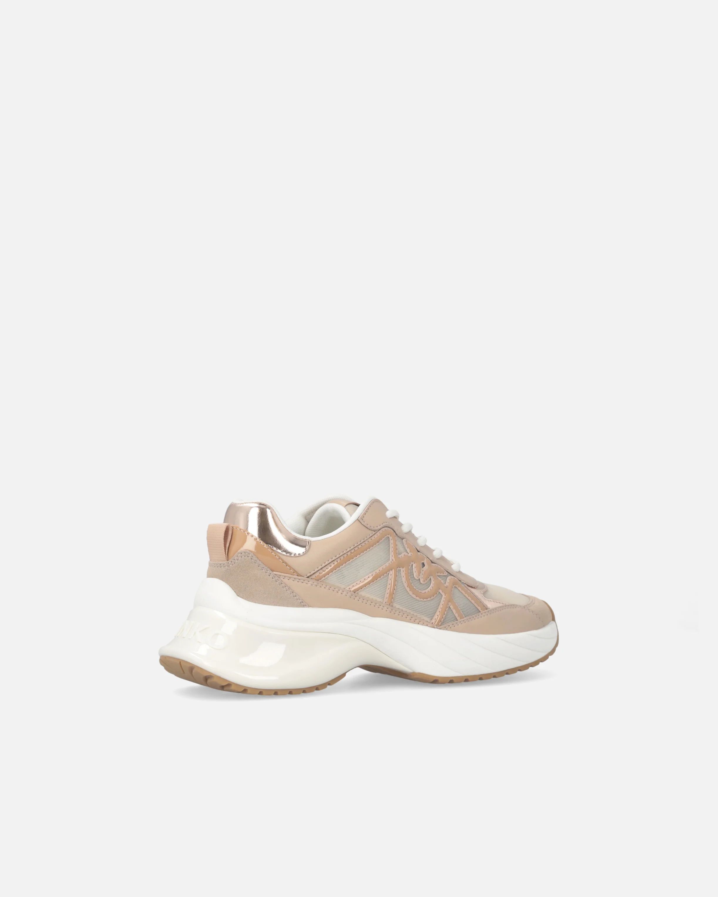 Sneakers con mix di inserti e logo Love Birds - Image 3