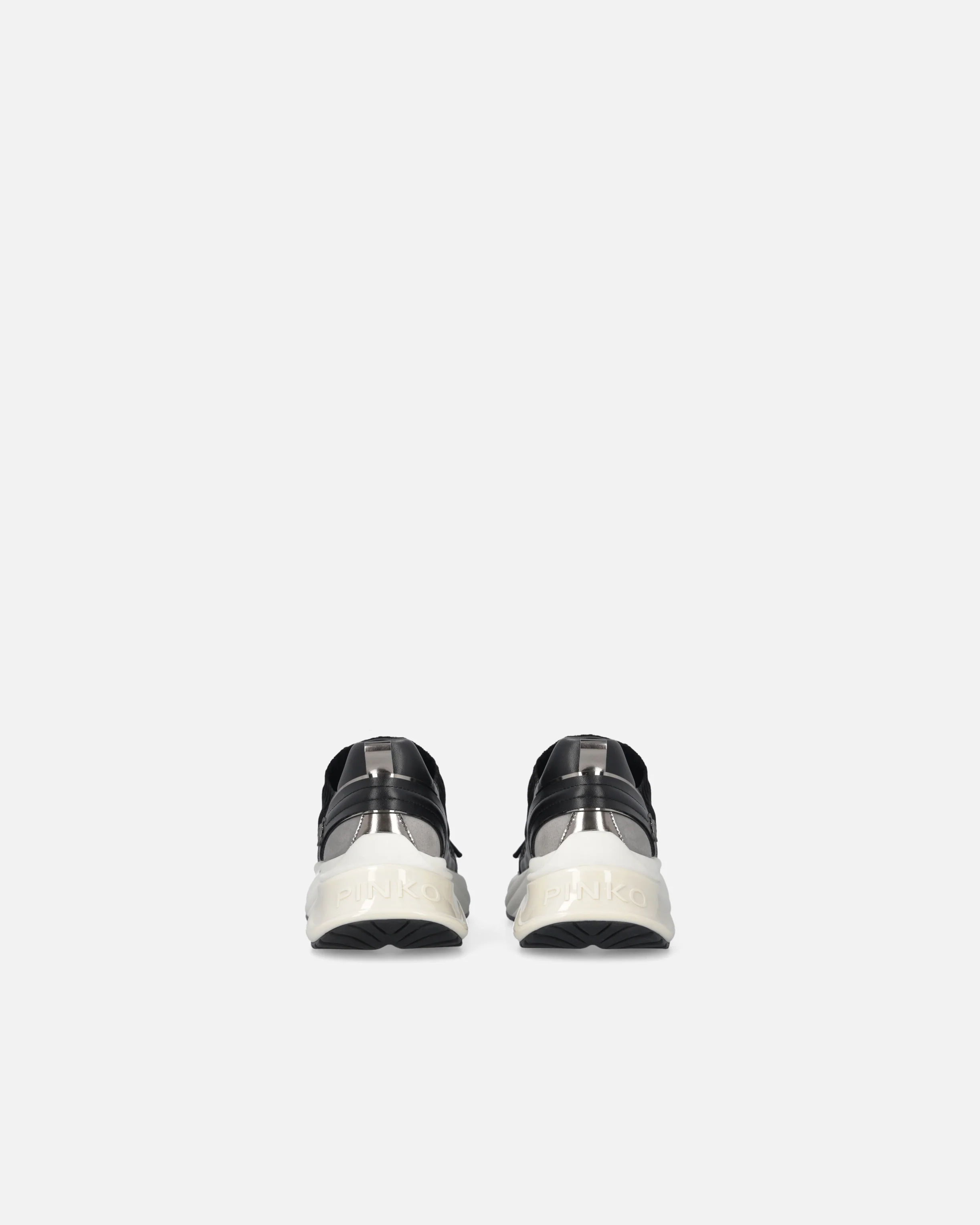Sneakers in maglia con lacci e fermacorda - Image 8