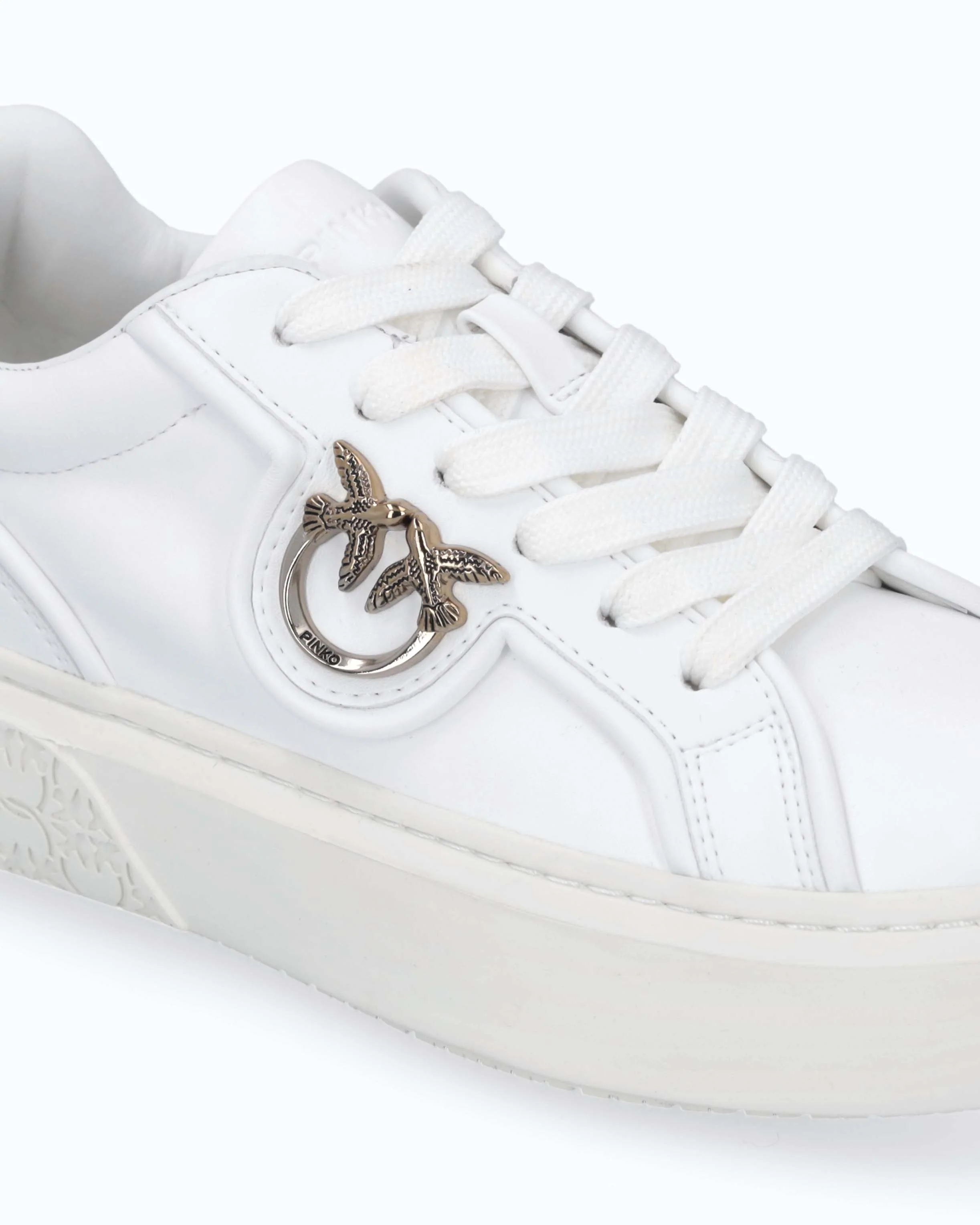 Sneakers in pelle con logo Love Birds - Image 4