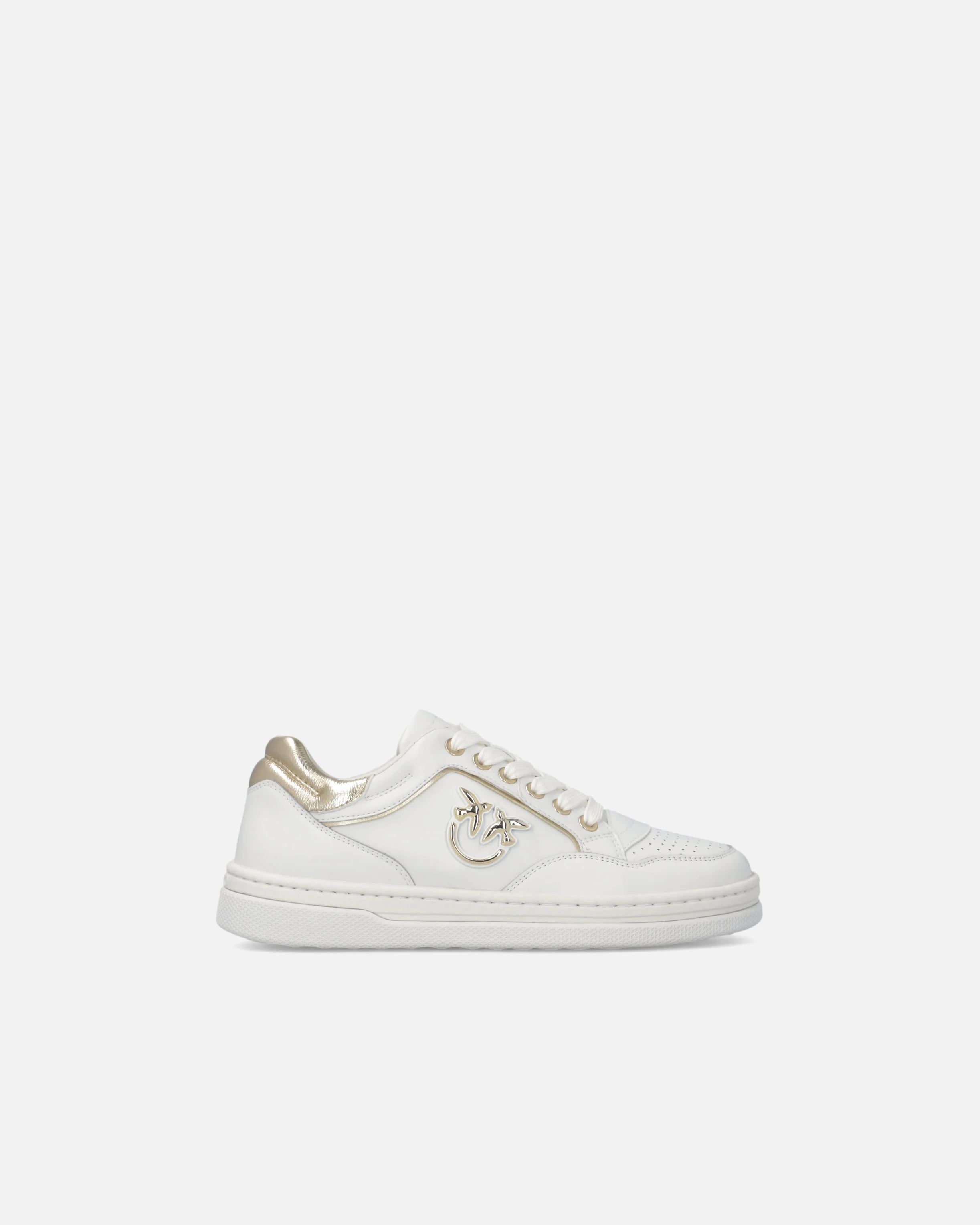 Sneakers in pelle con logo Love Birds