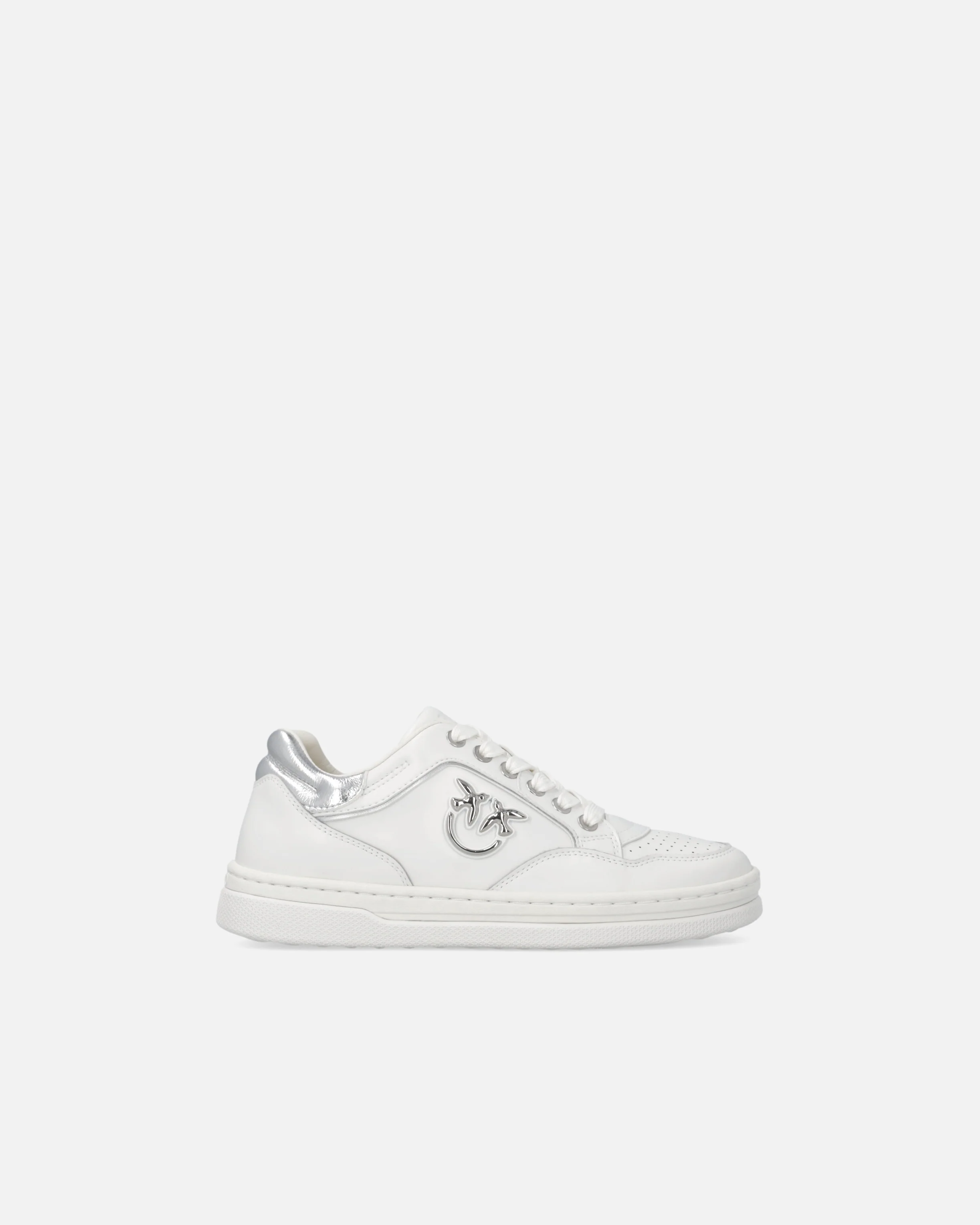 Sneakers in pelle con logo Love Birds