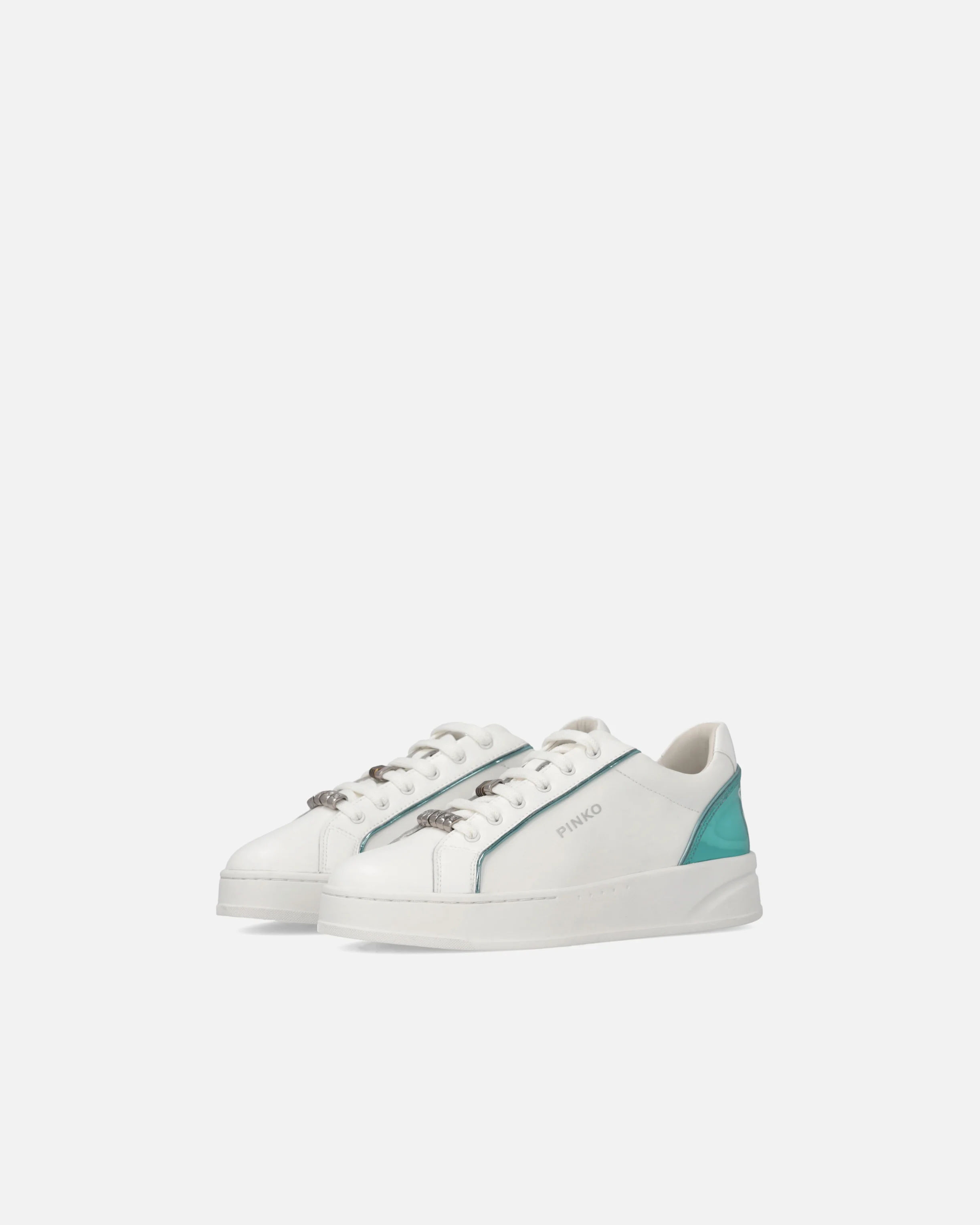 Sneakers in pelle con logo - Image 6