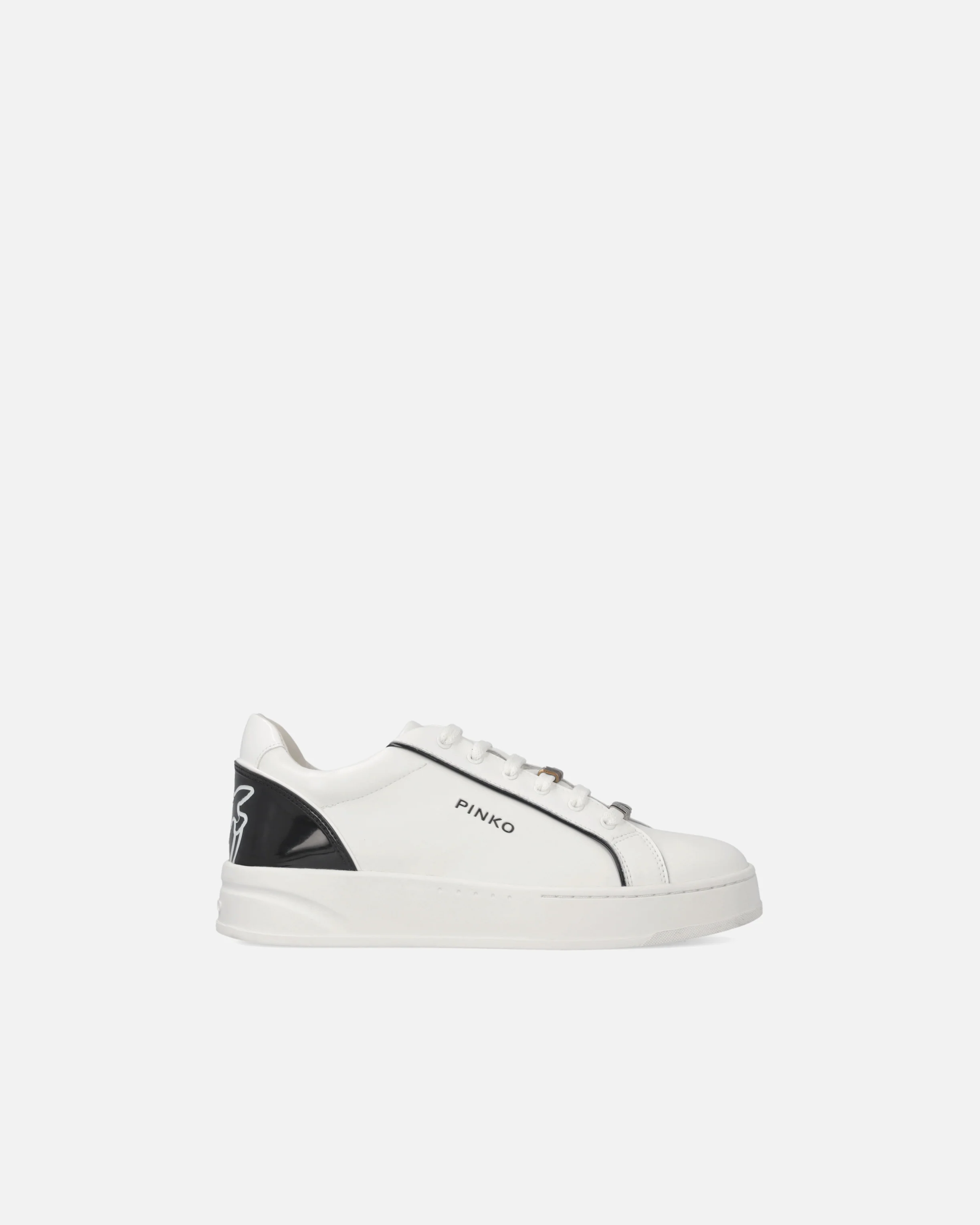 Sneakers in pelle con logo