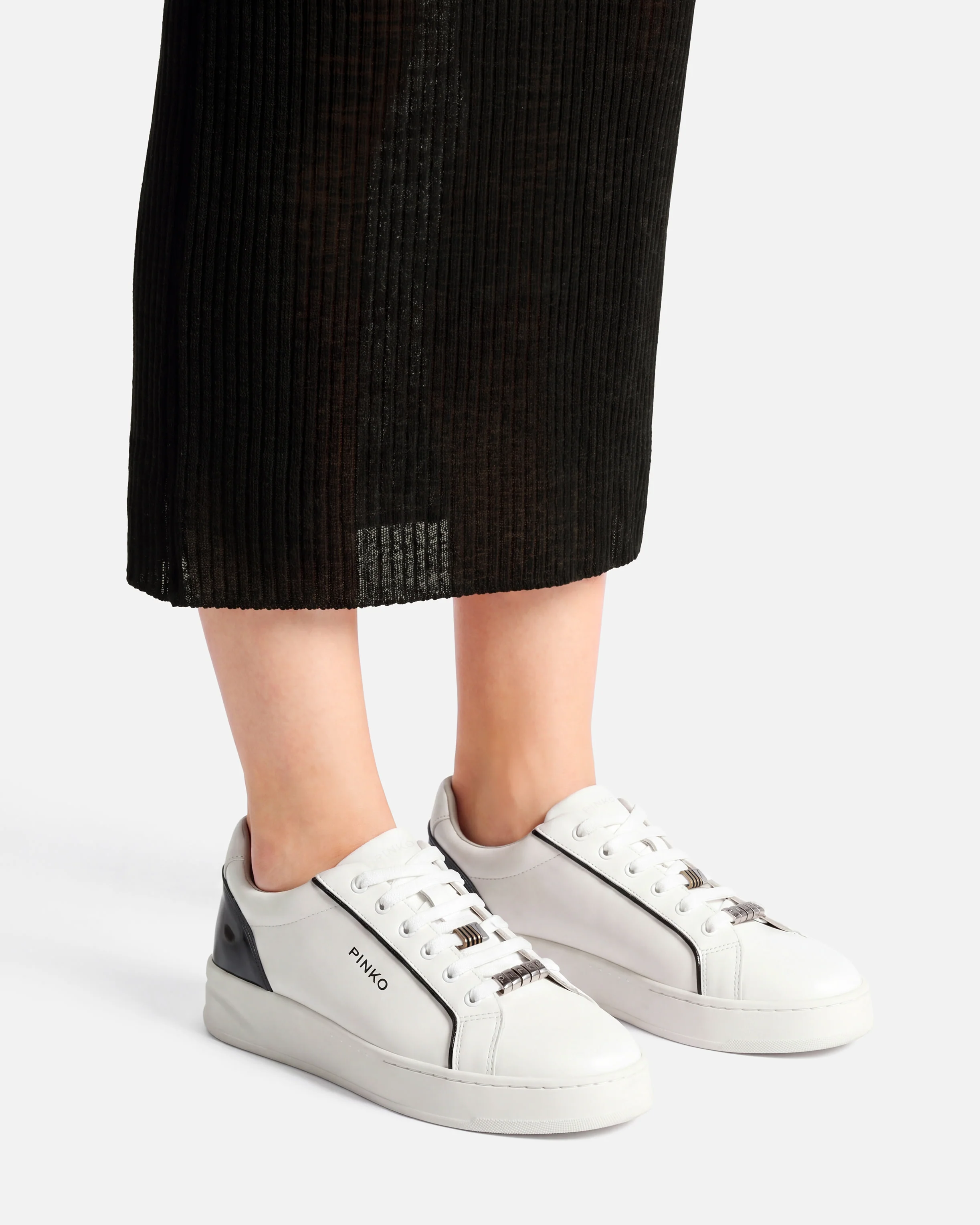 Sneakers in pelle con logo - Image 10