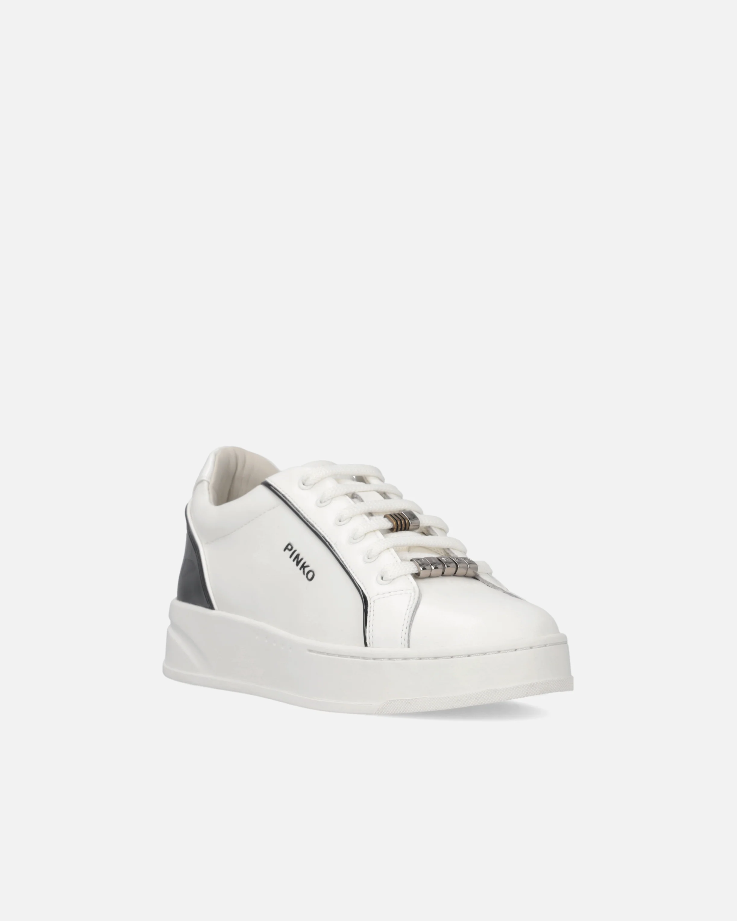 Sneakers in pelle con logo - Image 2