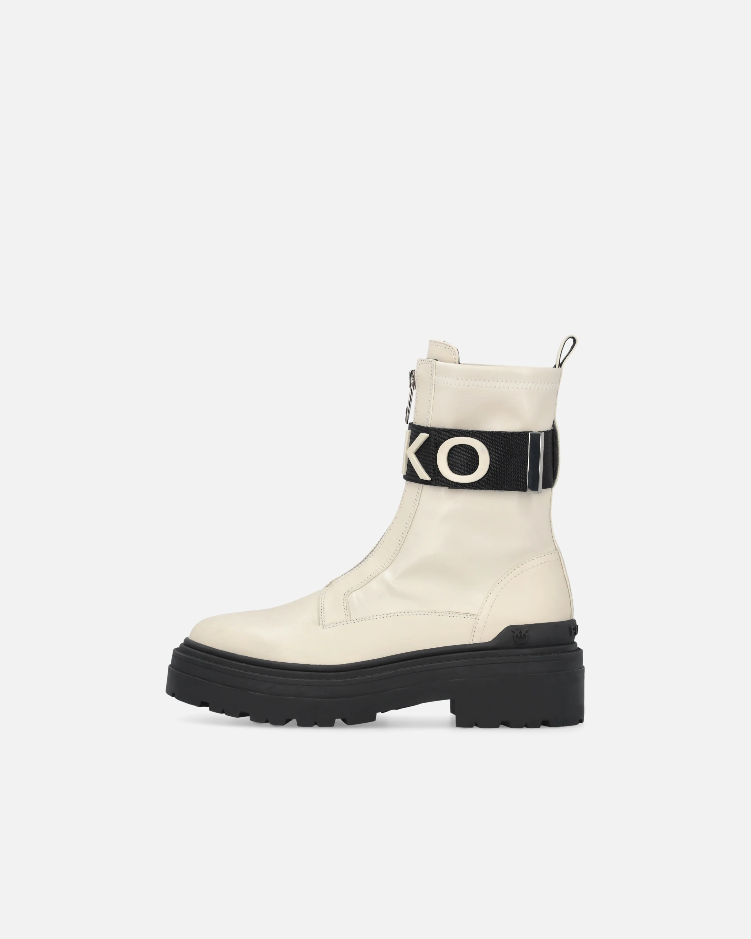 Stivali platform con logo lettering PINKO - Image 5