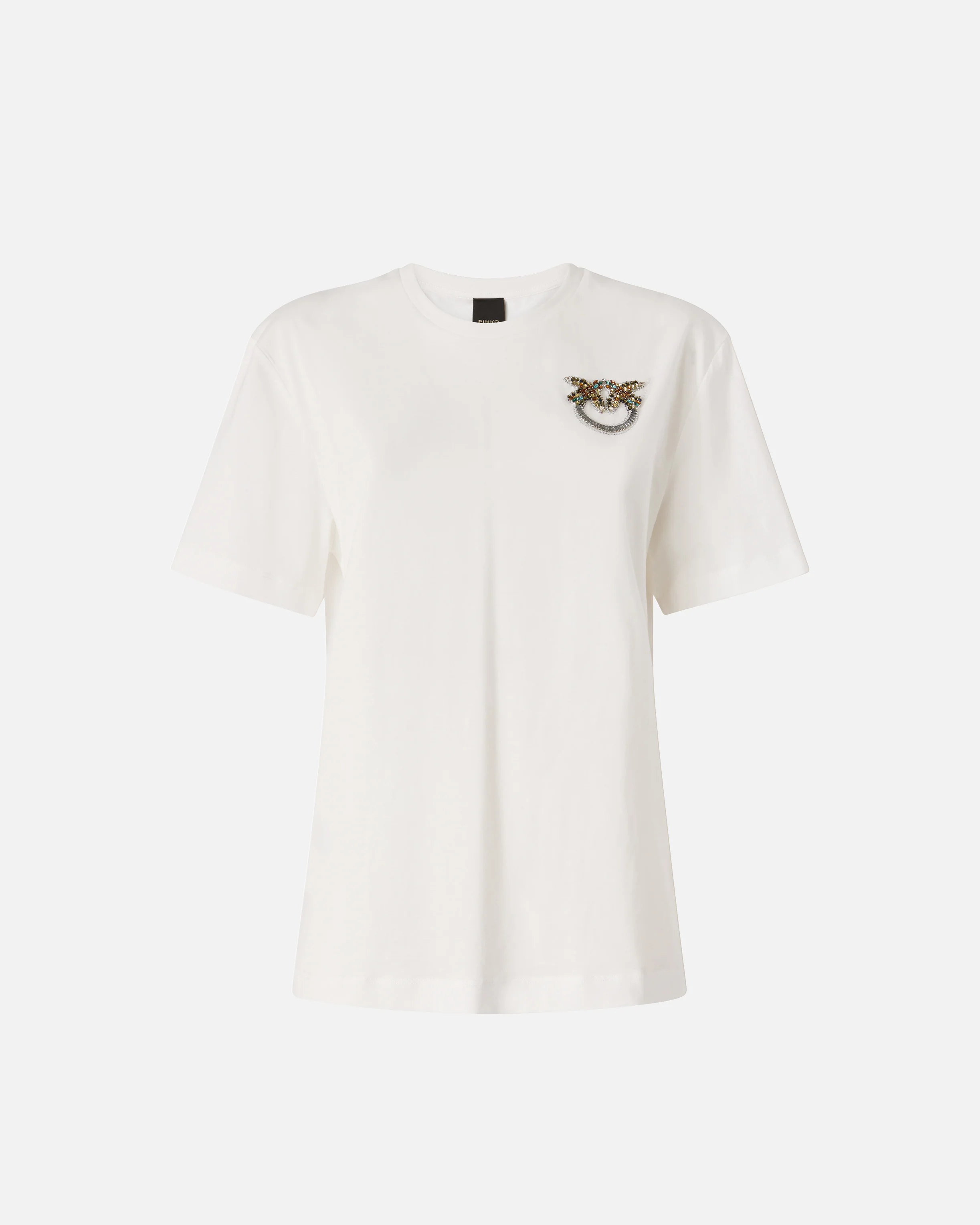 T-shirt con applicazione gioiello Love Birds - Image 5