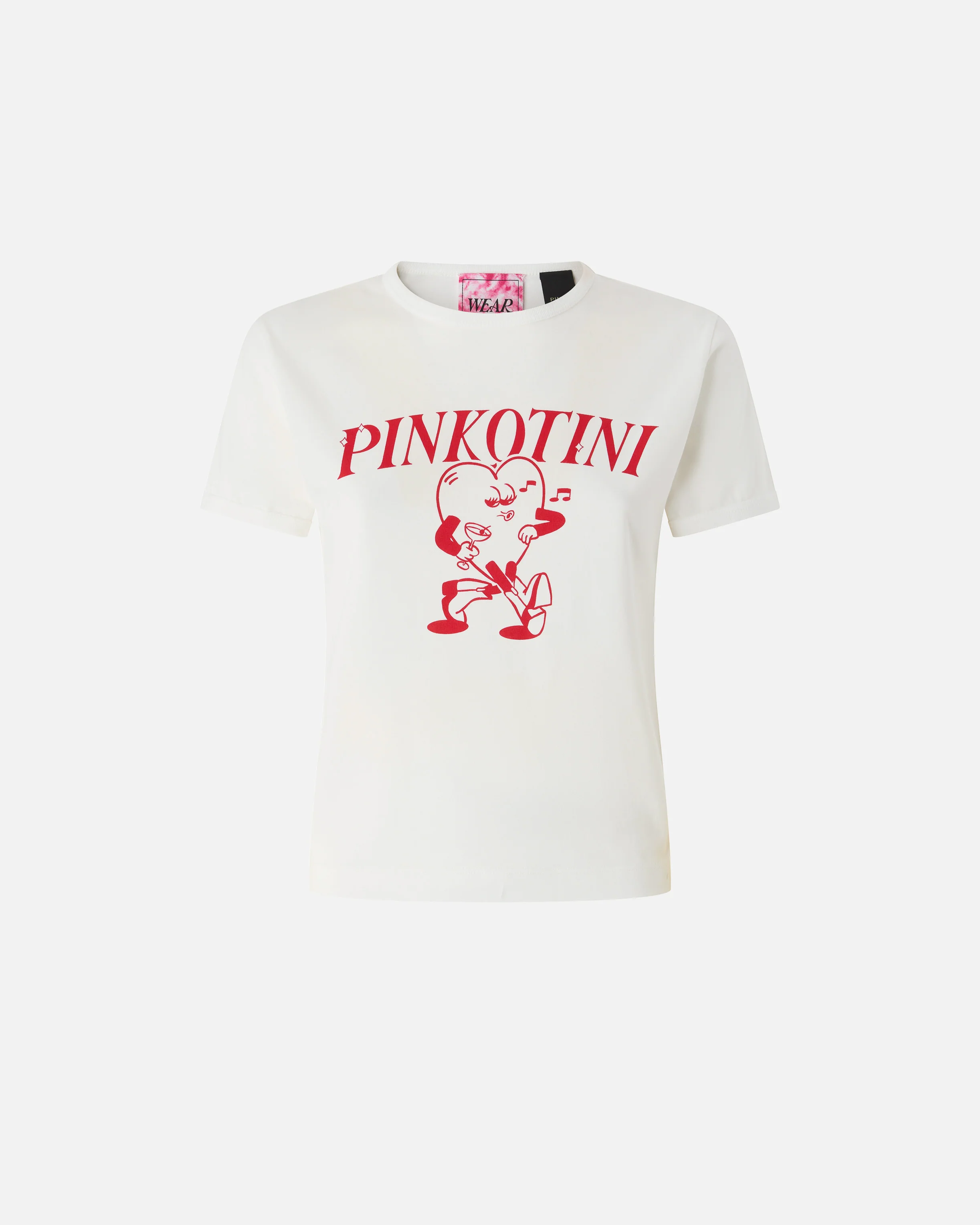 T-shirt con stampa cuore e Pinkotini - Image 5