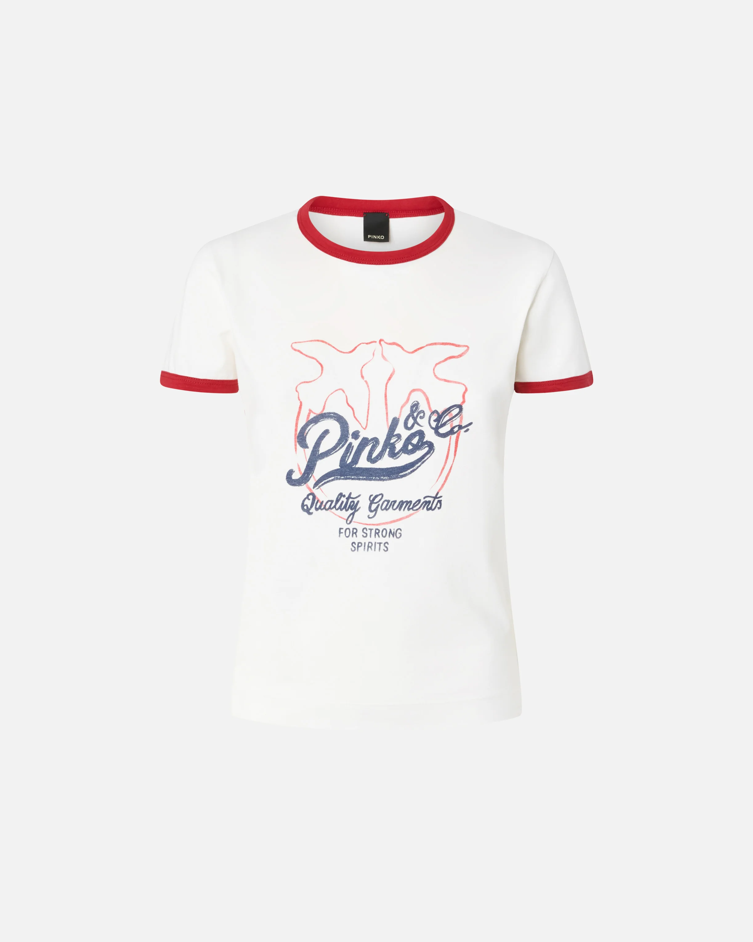 T-shirt con stampa logata - Image 5