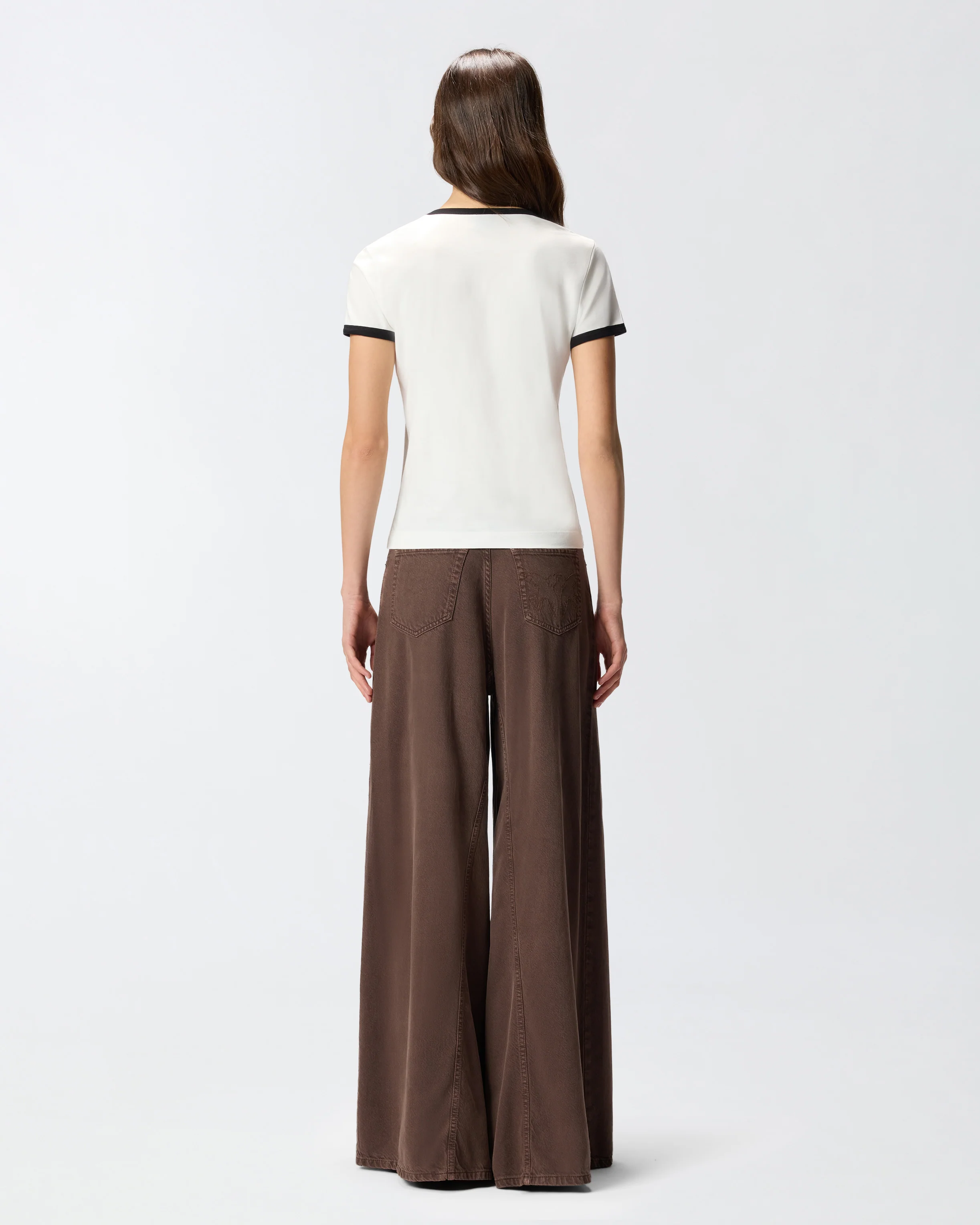 T-shirt con stampa logata - Image 3