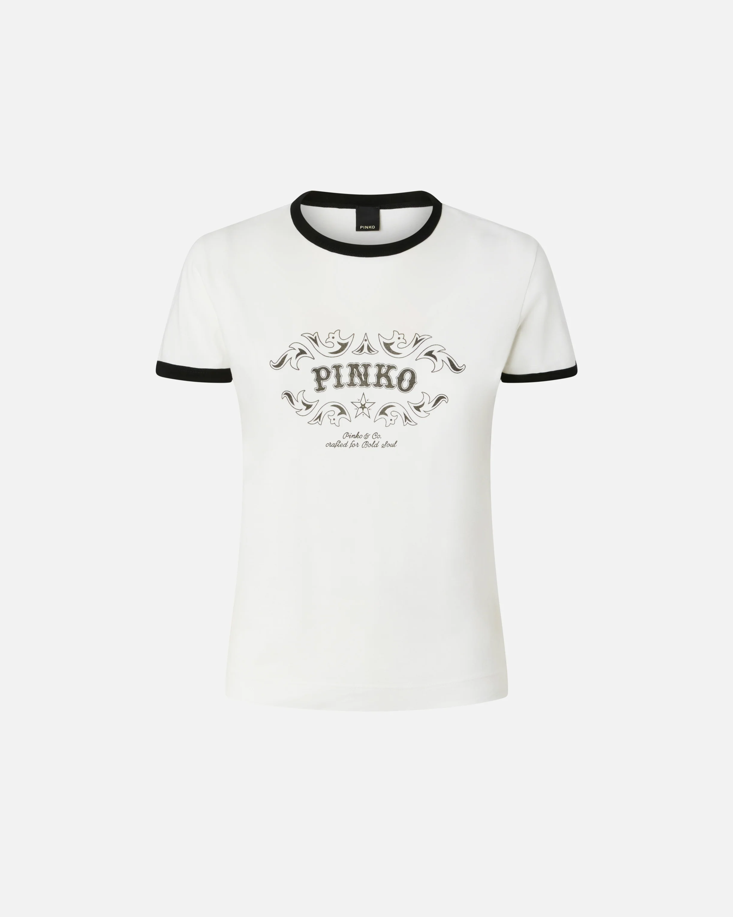 T-shirt con stampa logata - Image 5