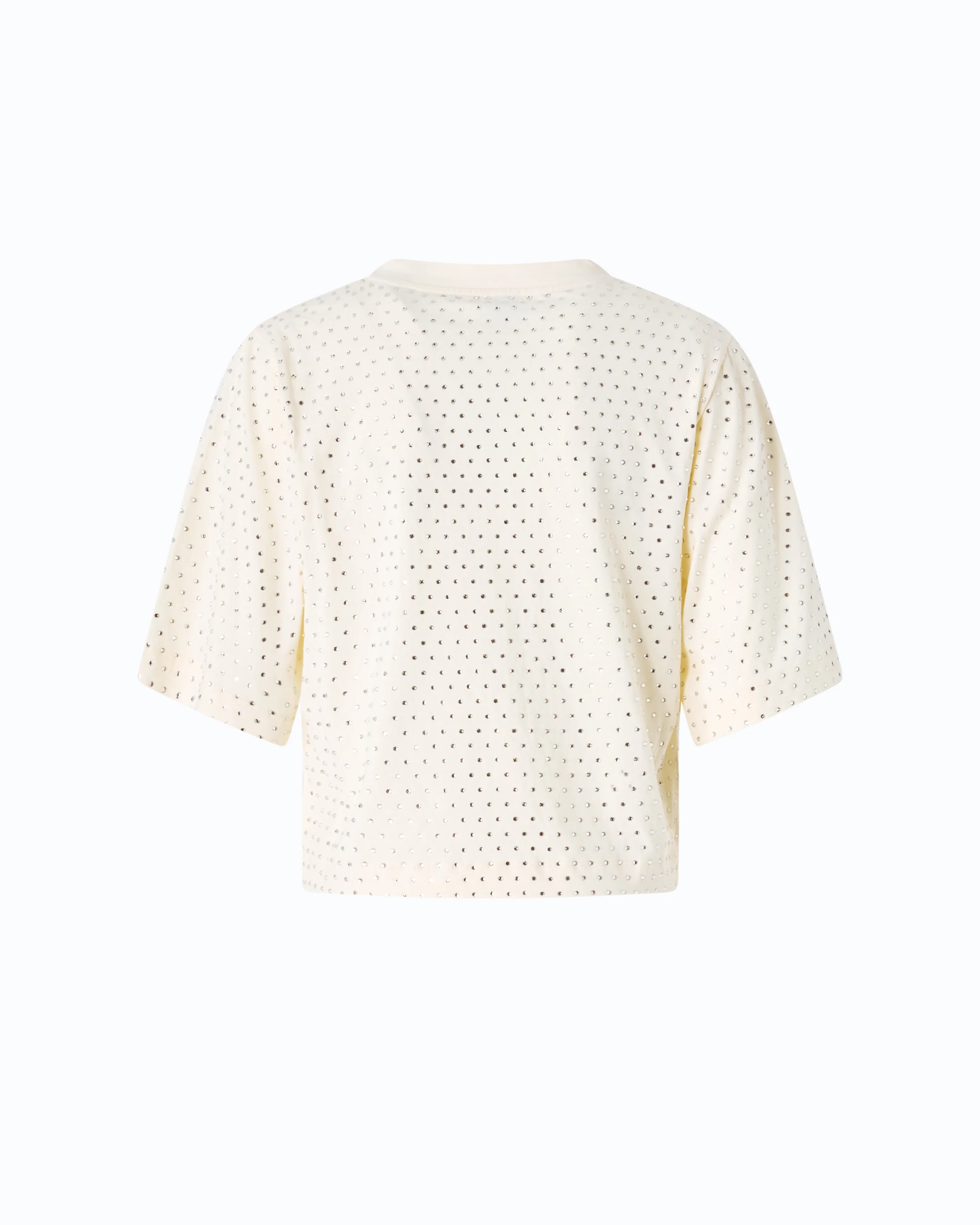 T-shirt con strass e logo - Image 6