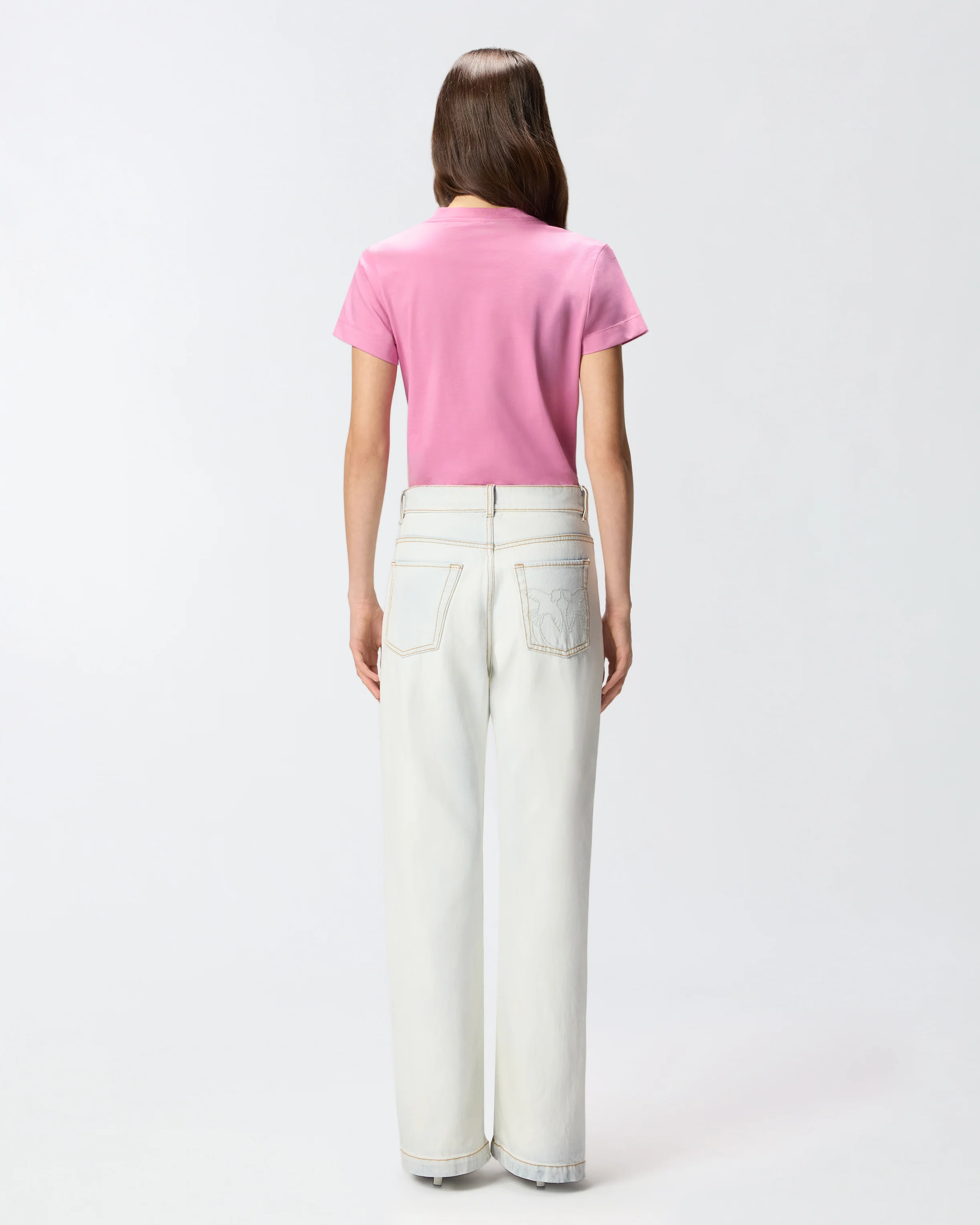 T-shirt ricamo logo PINKO - Image 3