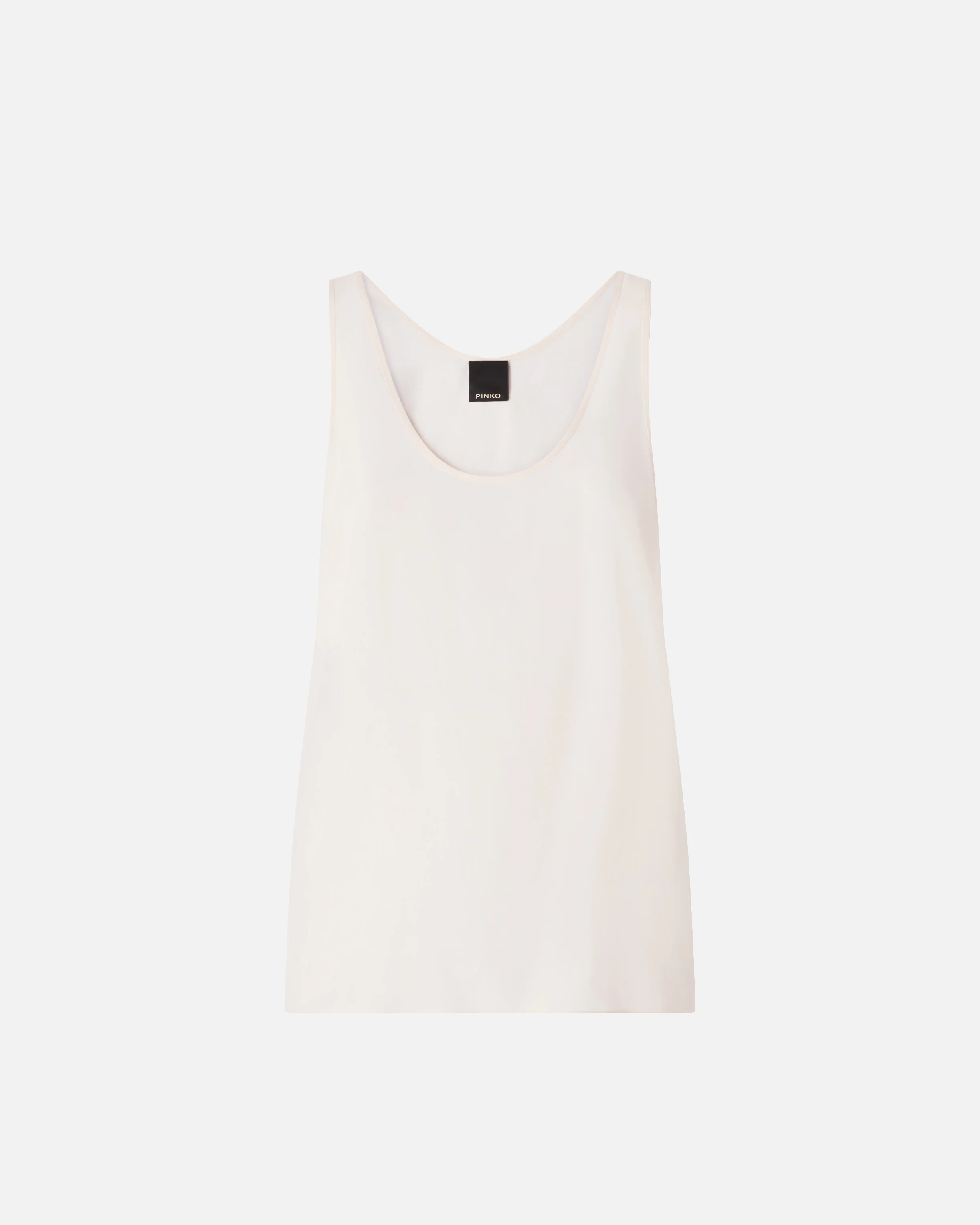 Top a canotta in seta sand wash - Image 5