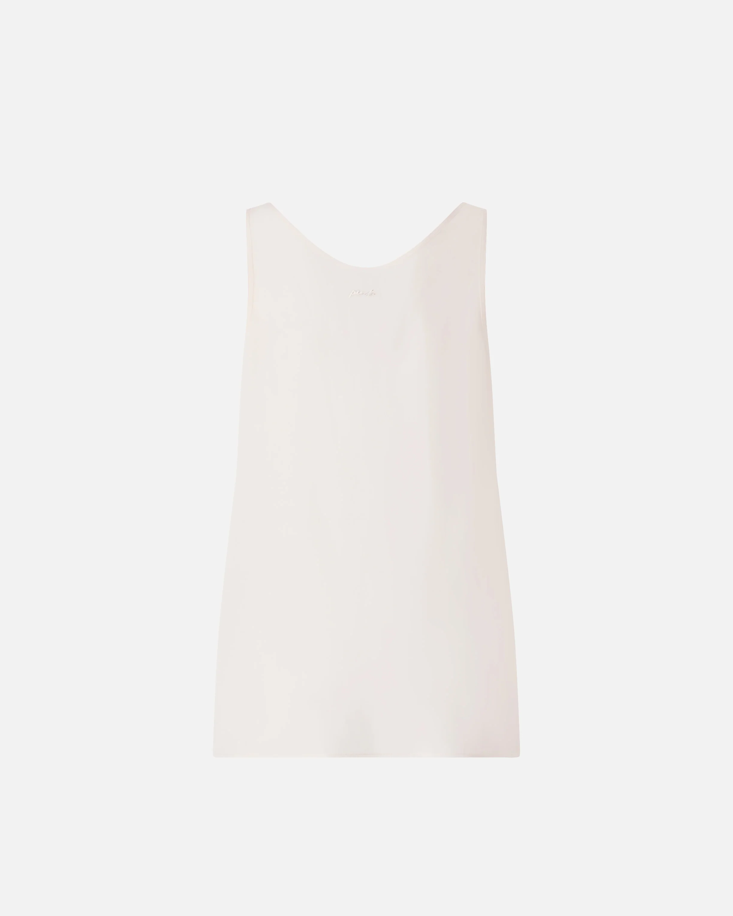Top a canotta in seta sand wash - Image 6