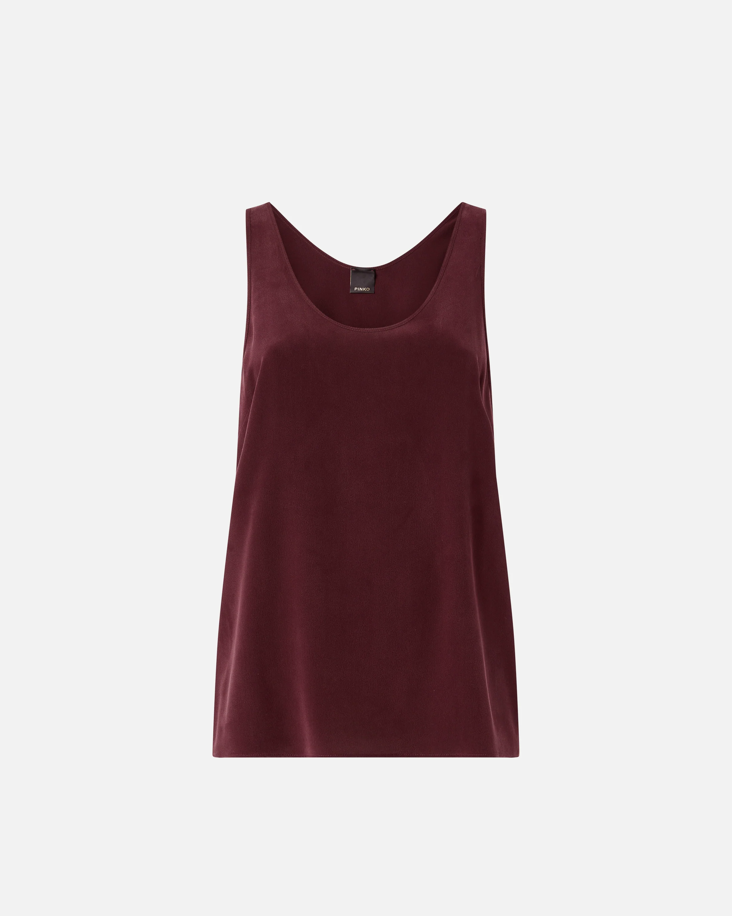 Top a canotta in seta sand wash - Image 5