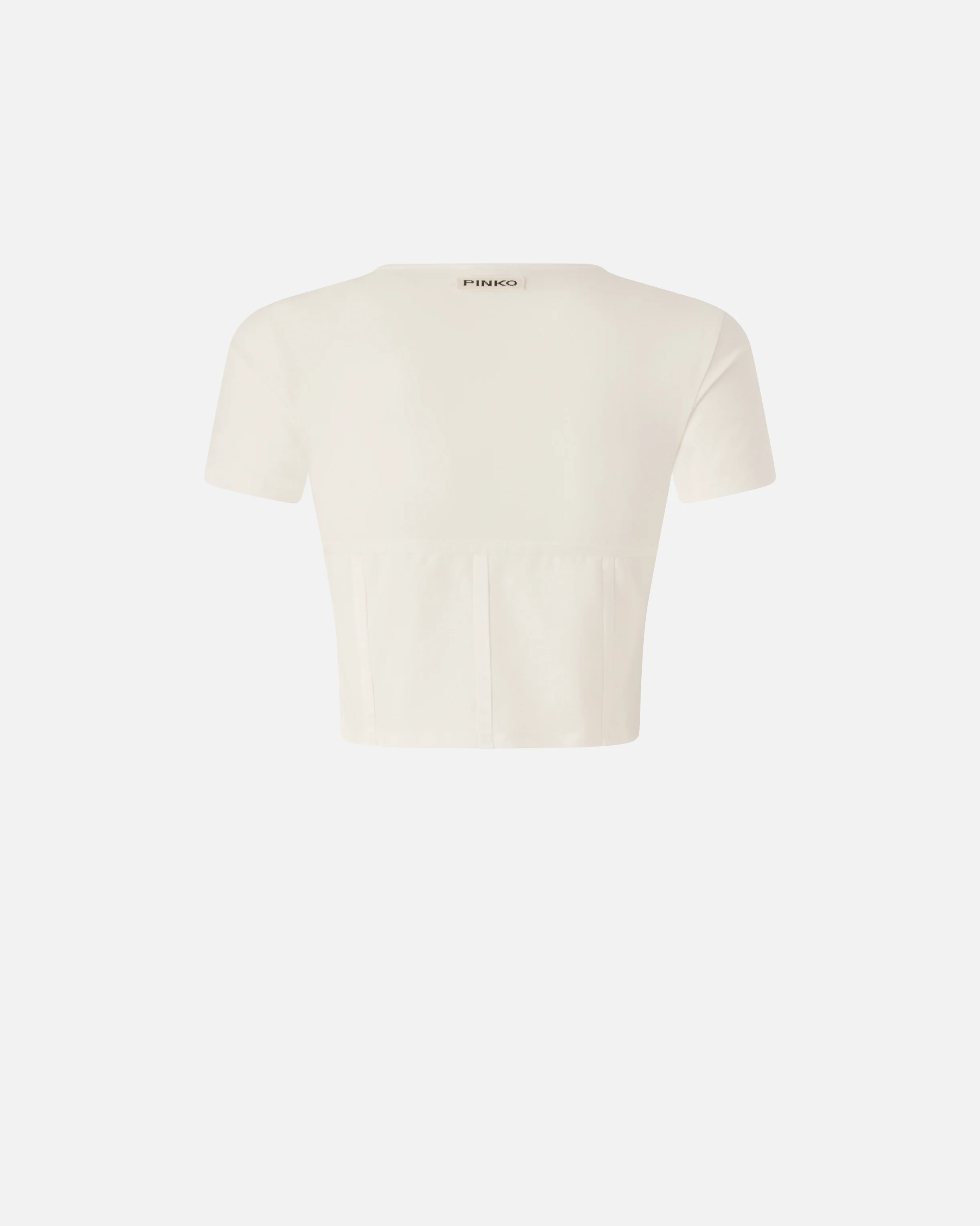 Top bustier con maniche corte - Image 6