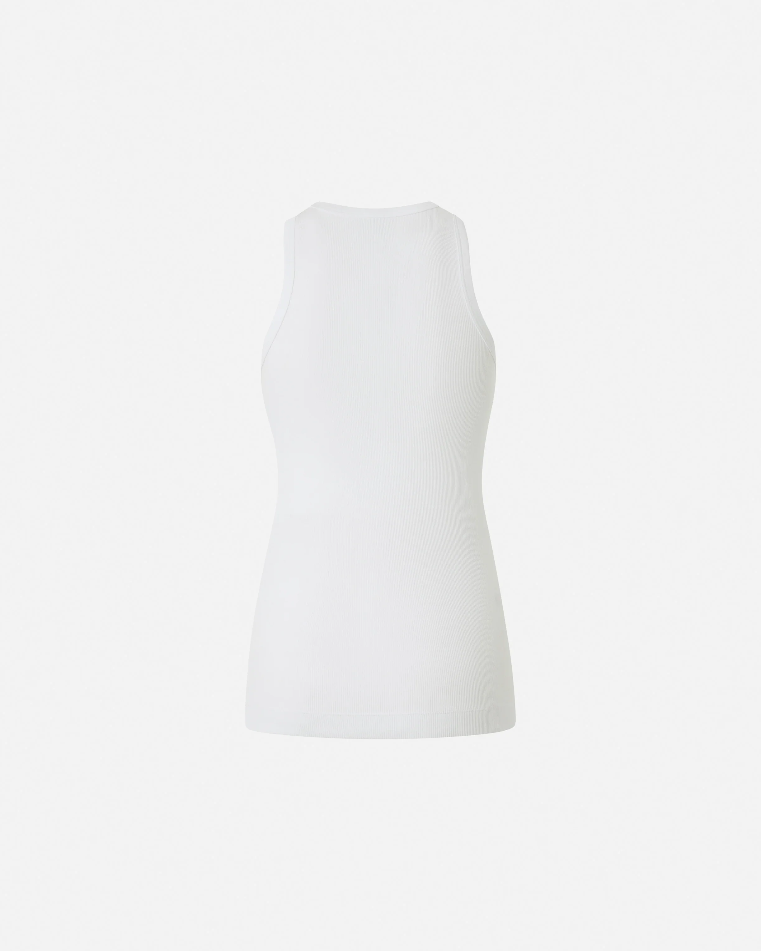 Top canottiera a costine con logo uccellini - Image 6