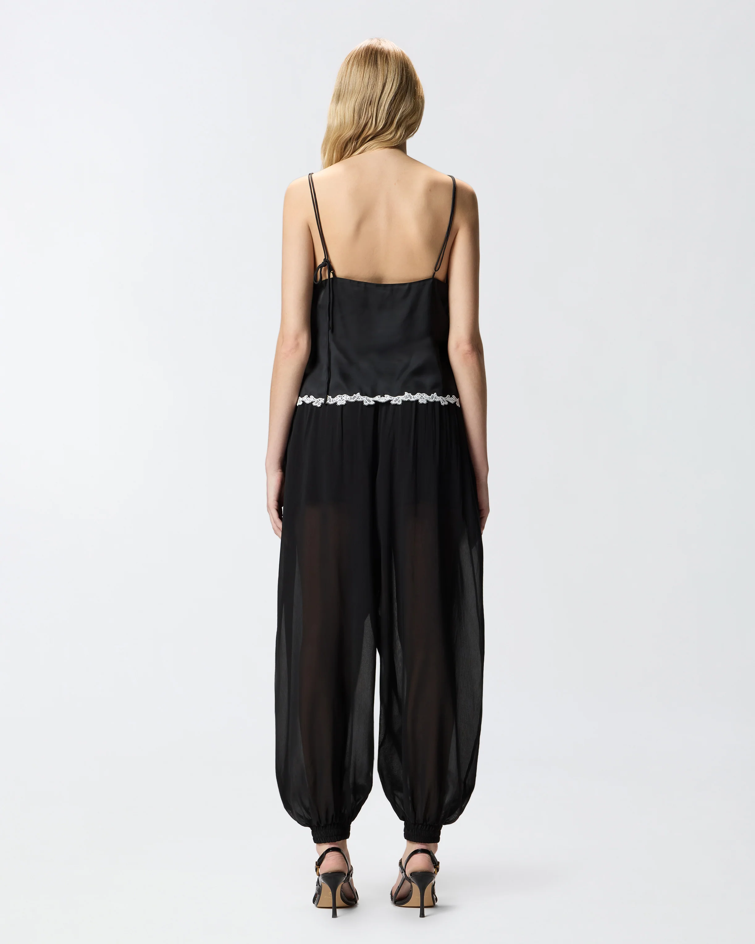 Top con inserti in pizzo - Image 3