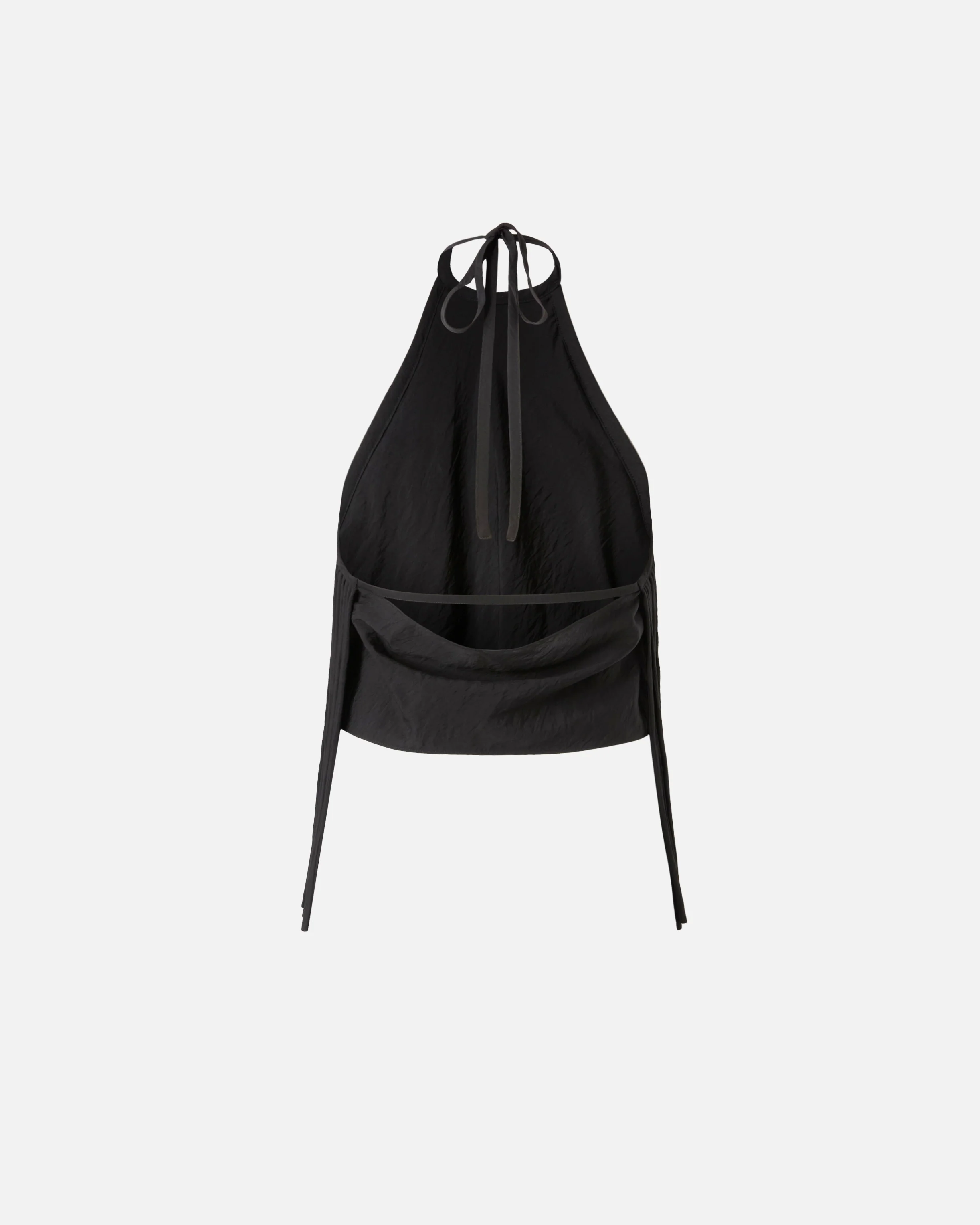 Top con scollo all'americana e frange - Image 6