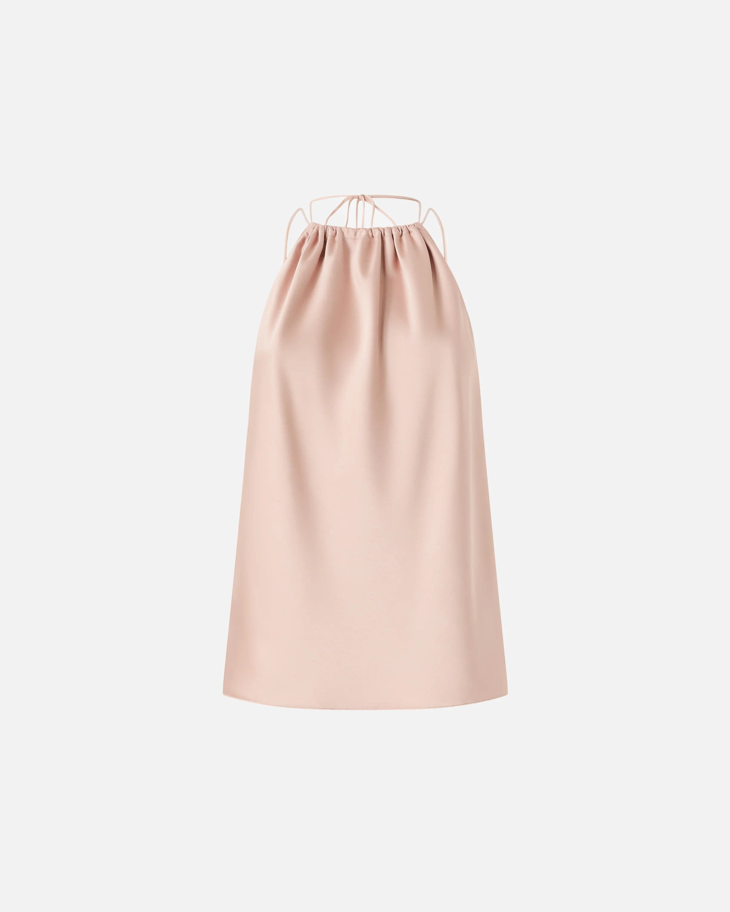Top in satin con scollo all'americana - Image 5