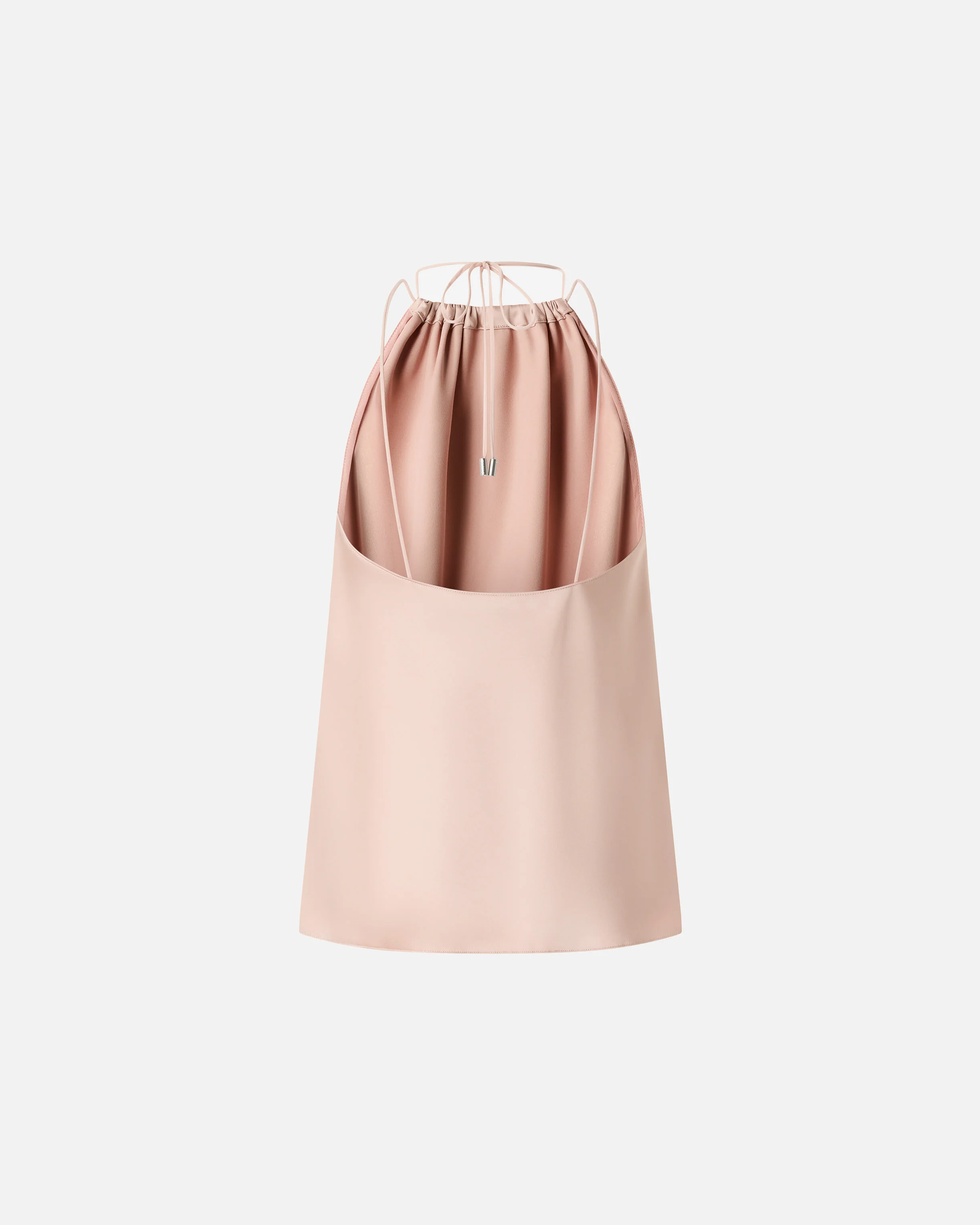 Top in satin con scollo all'americana - Image 6