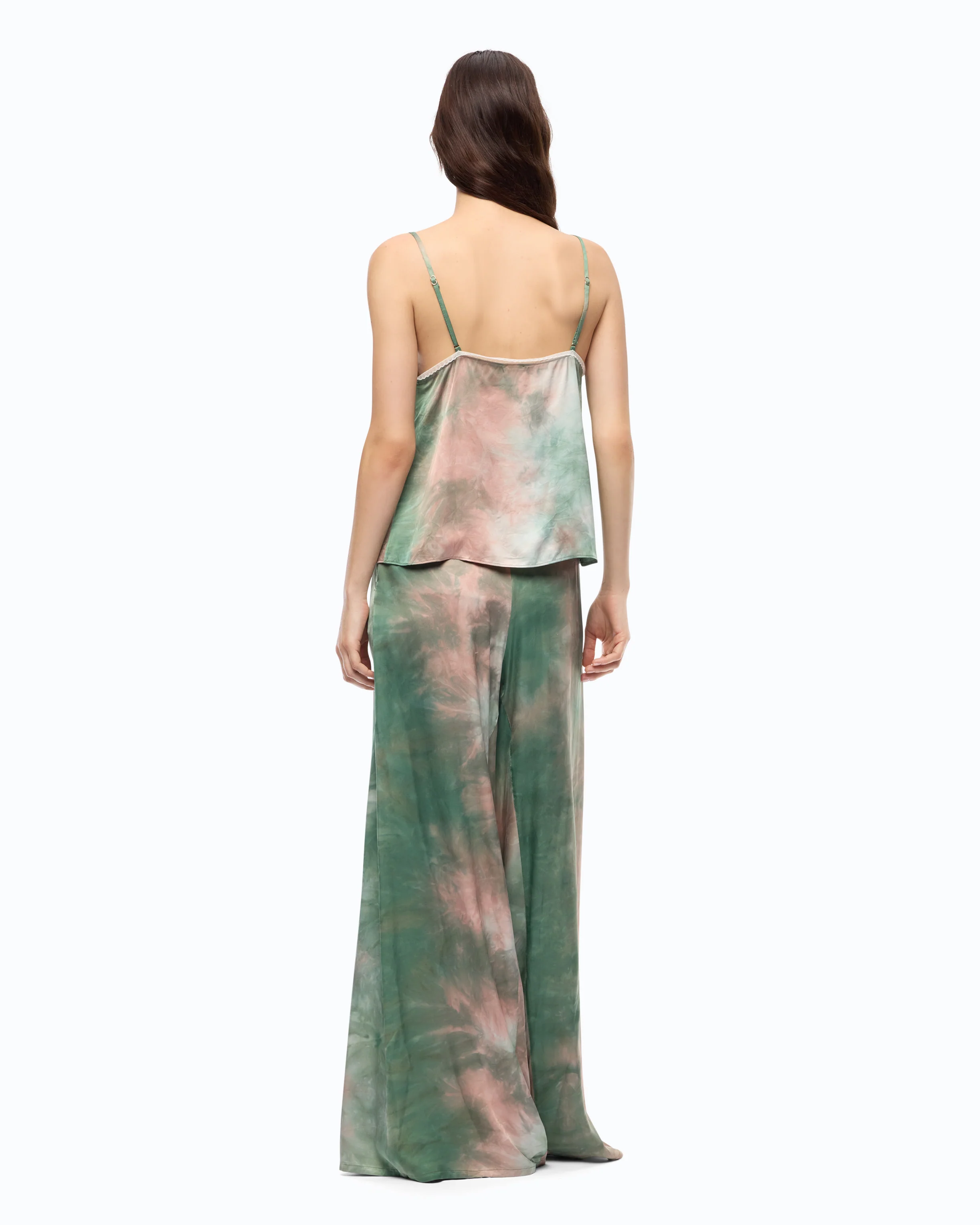 Top in satin dal colore sfumato - Image 4
