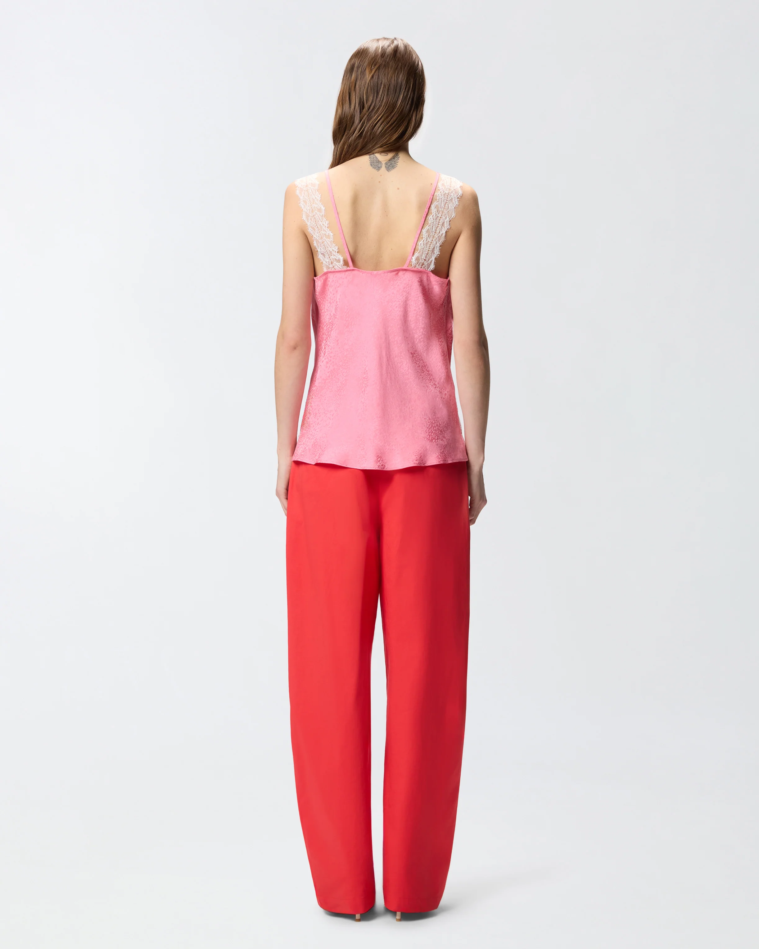 Top lingerie maculato con pizzo - Image 3