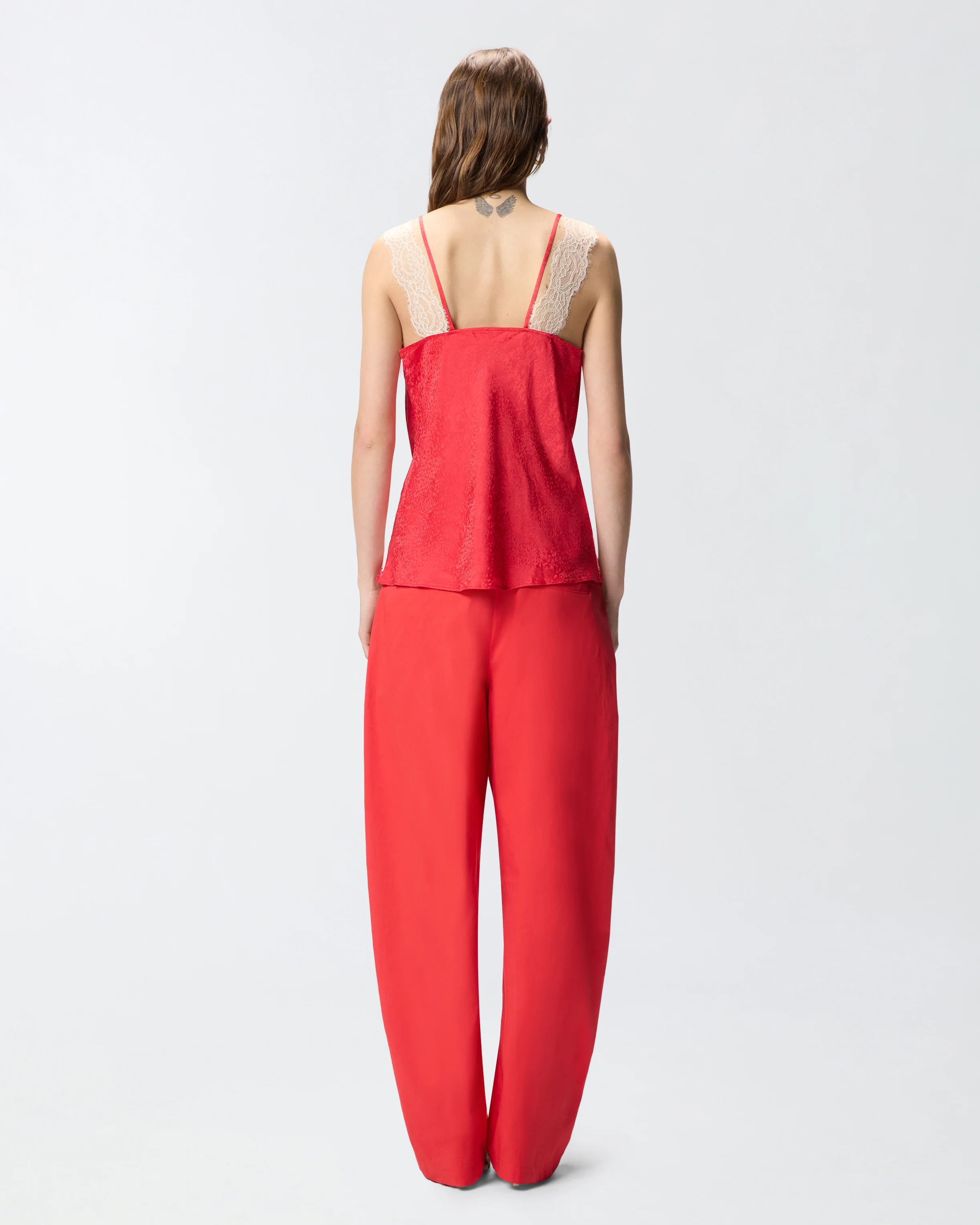 Top lingerie maculato con pizzo - Image 3