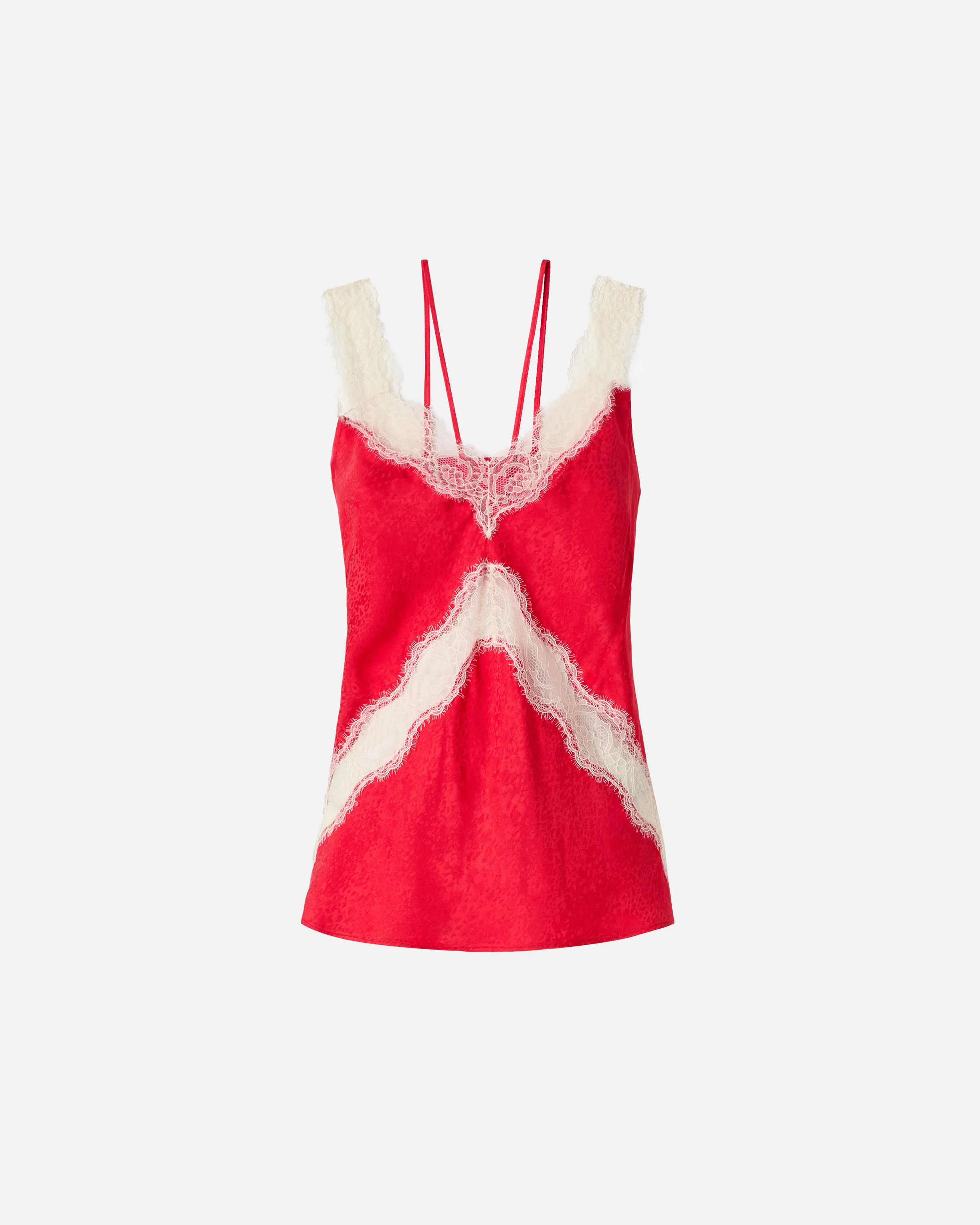 Top lingerie maculato con pizzo - Image 5