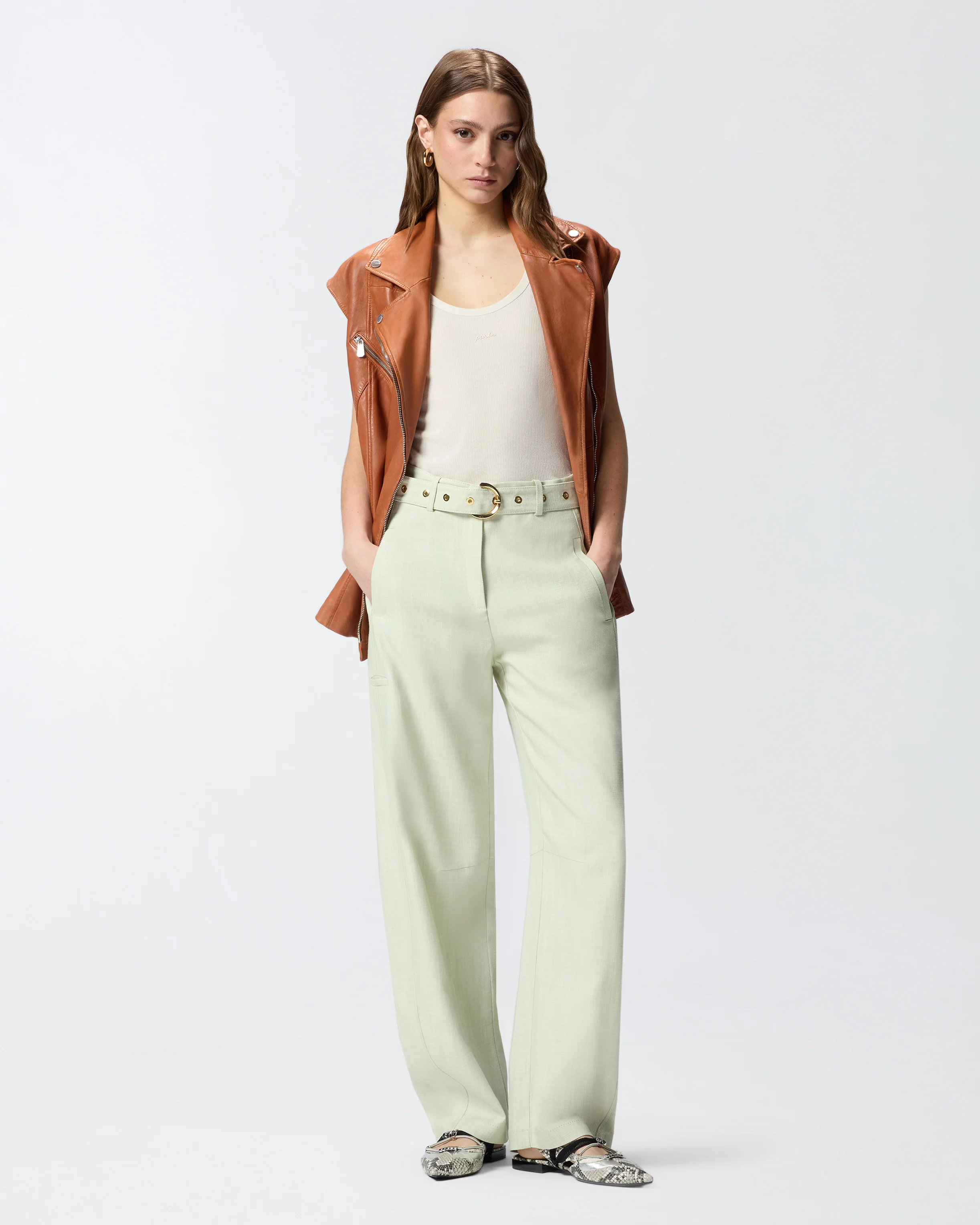 Top smanicato con catena - Image 2