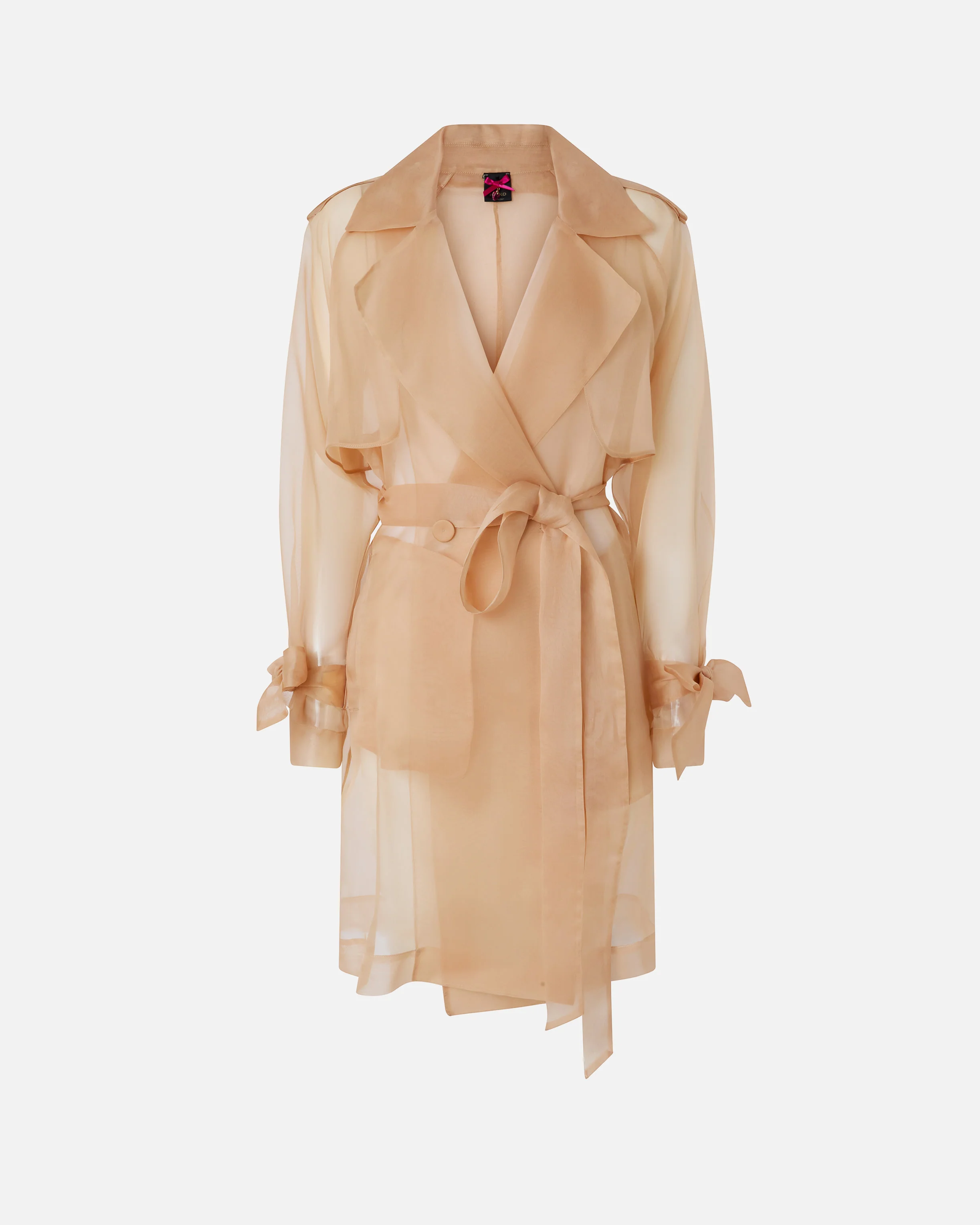 Trench in organza di seta - Image 6