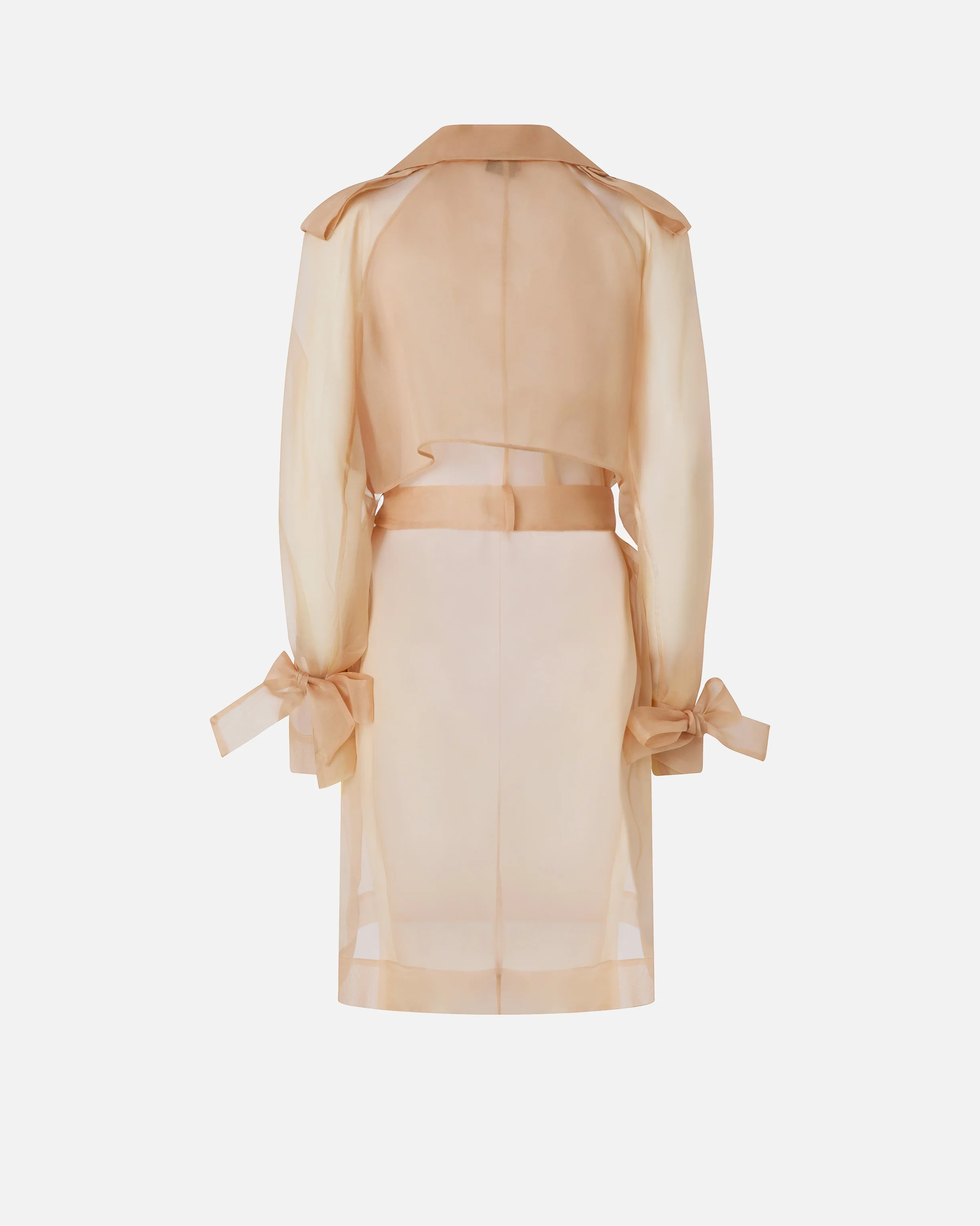 Trench in organza di seta - Image 7