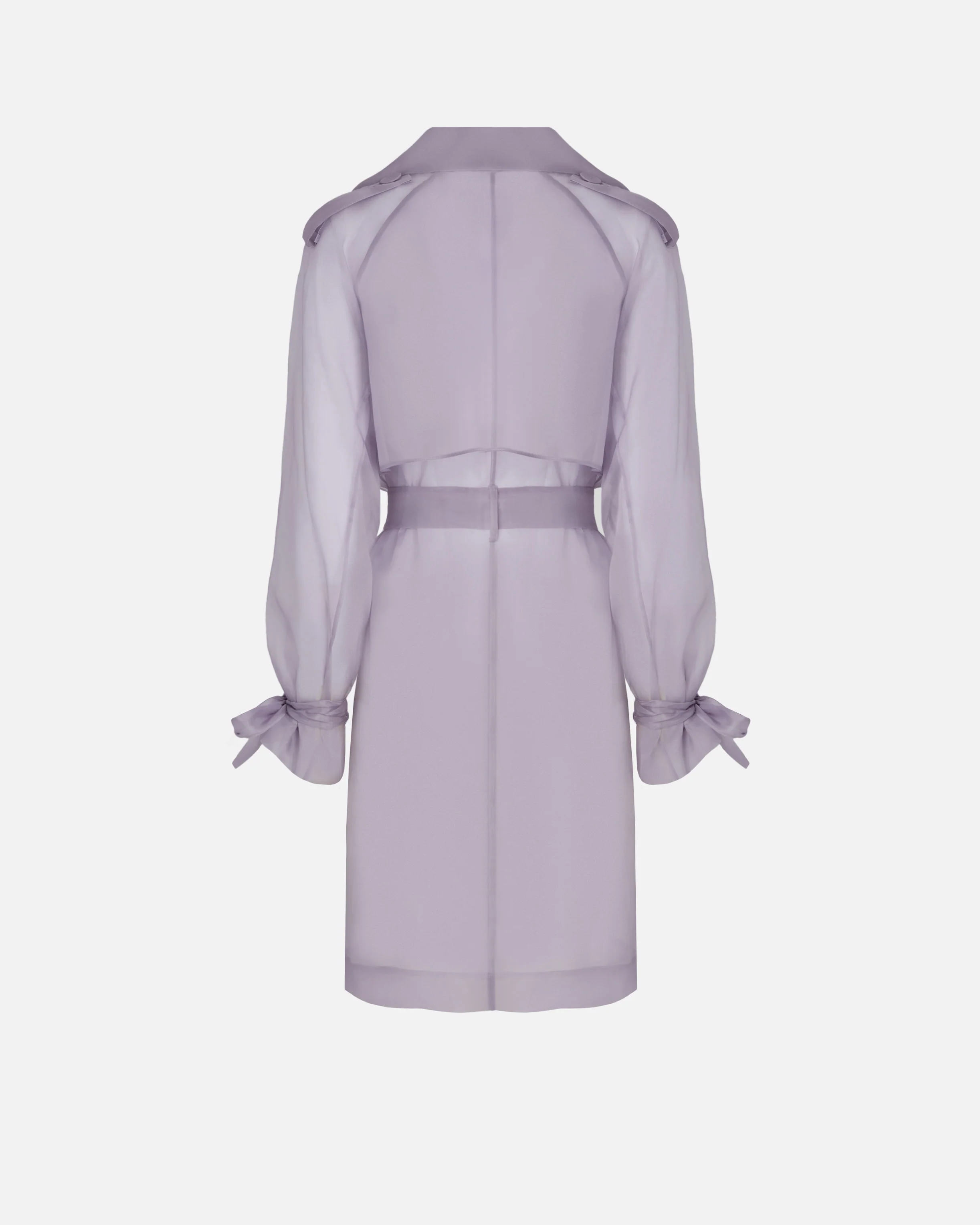 Trench in organza di seta - Image 6